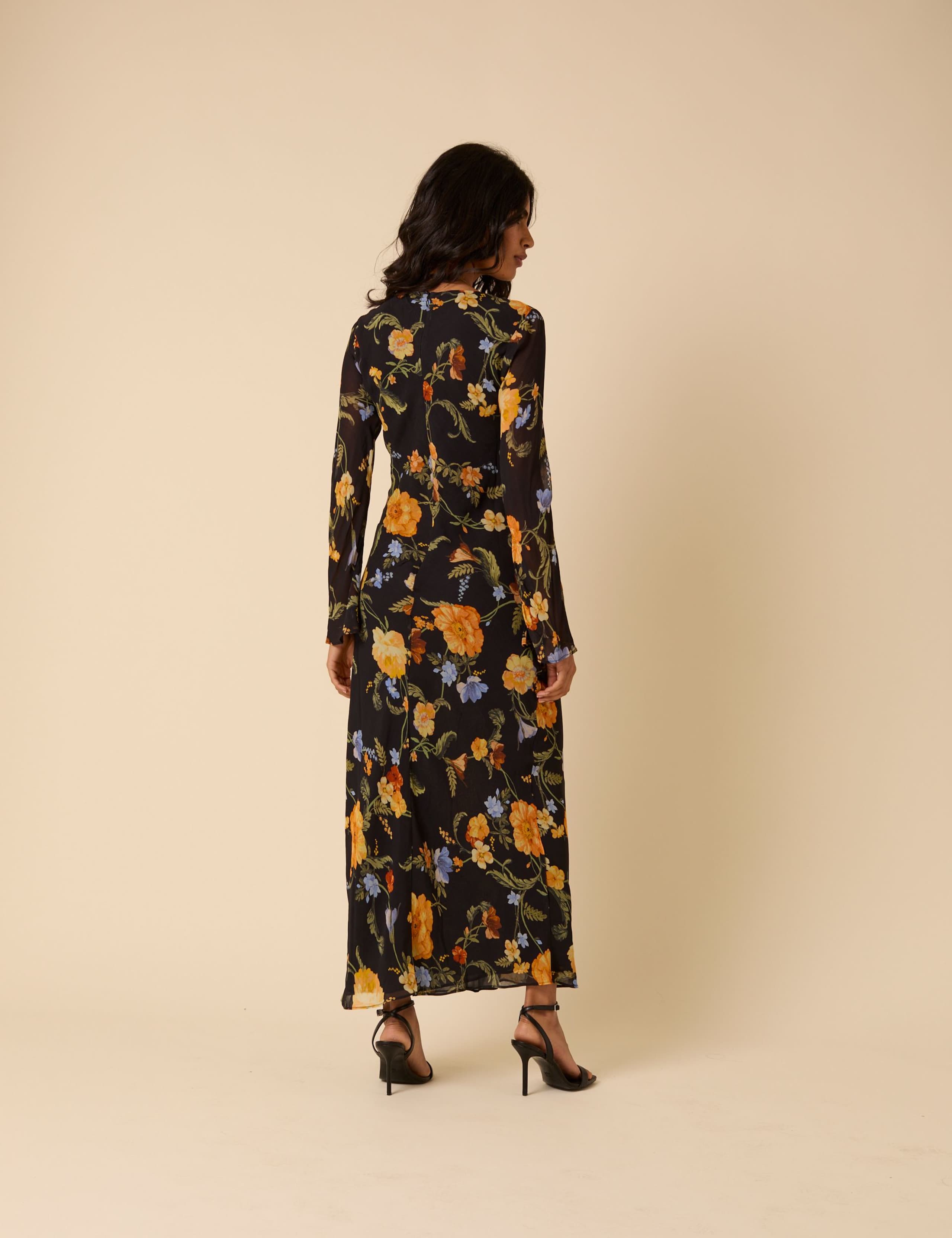 Floral Midaxi Column Dress 2 of 5