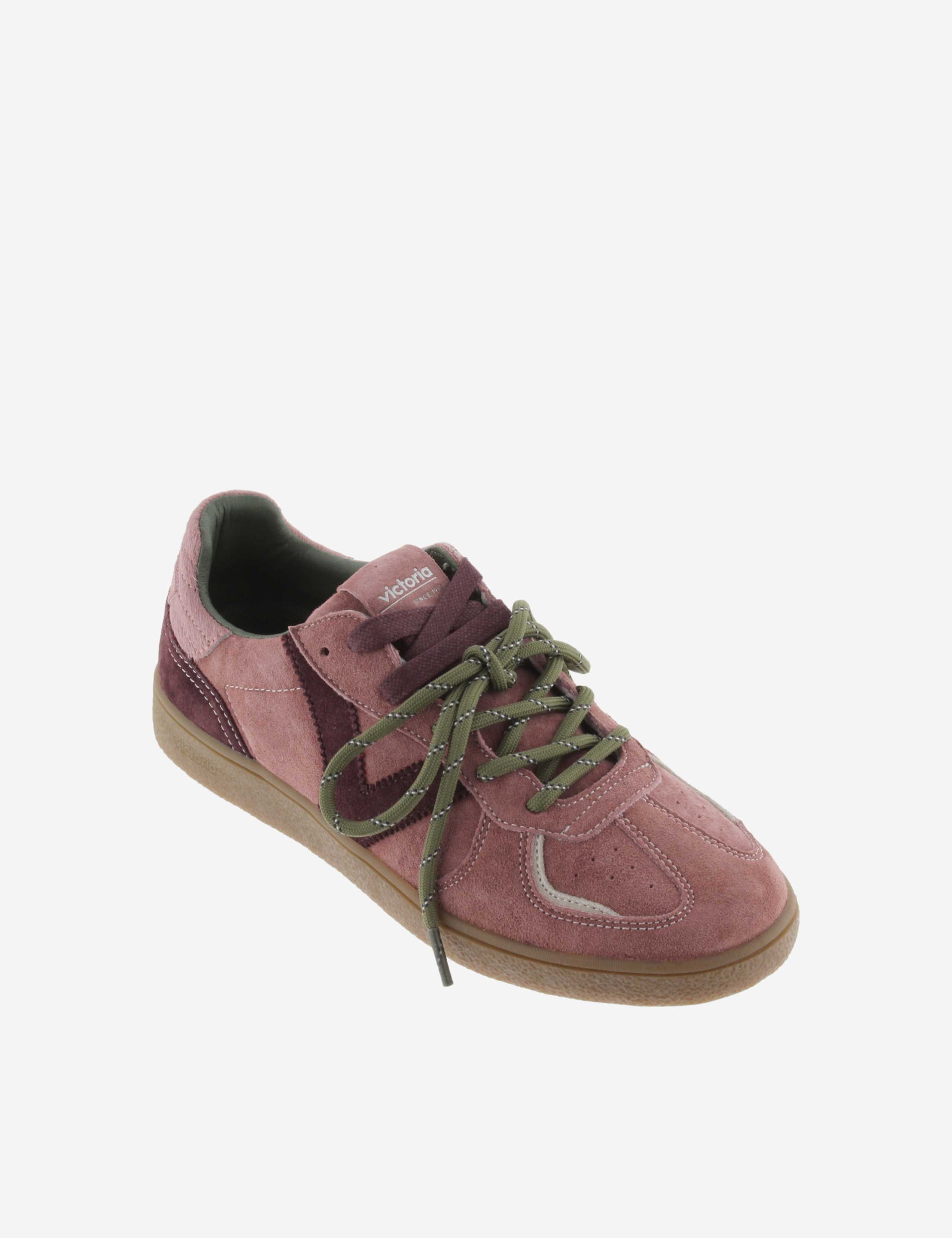 Suede Lace Up Trainers 3 of 5