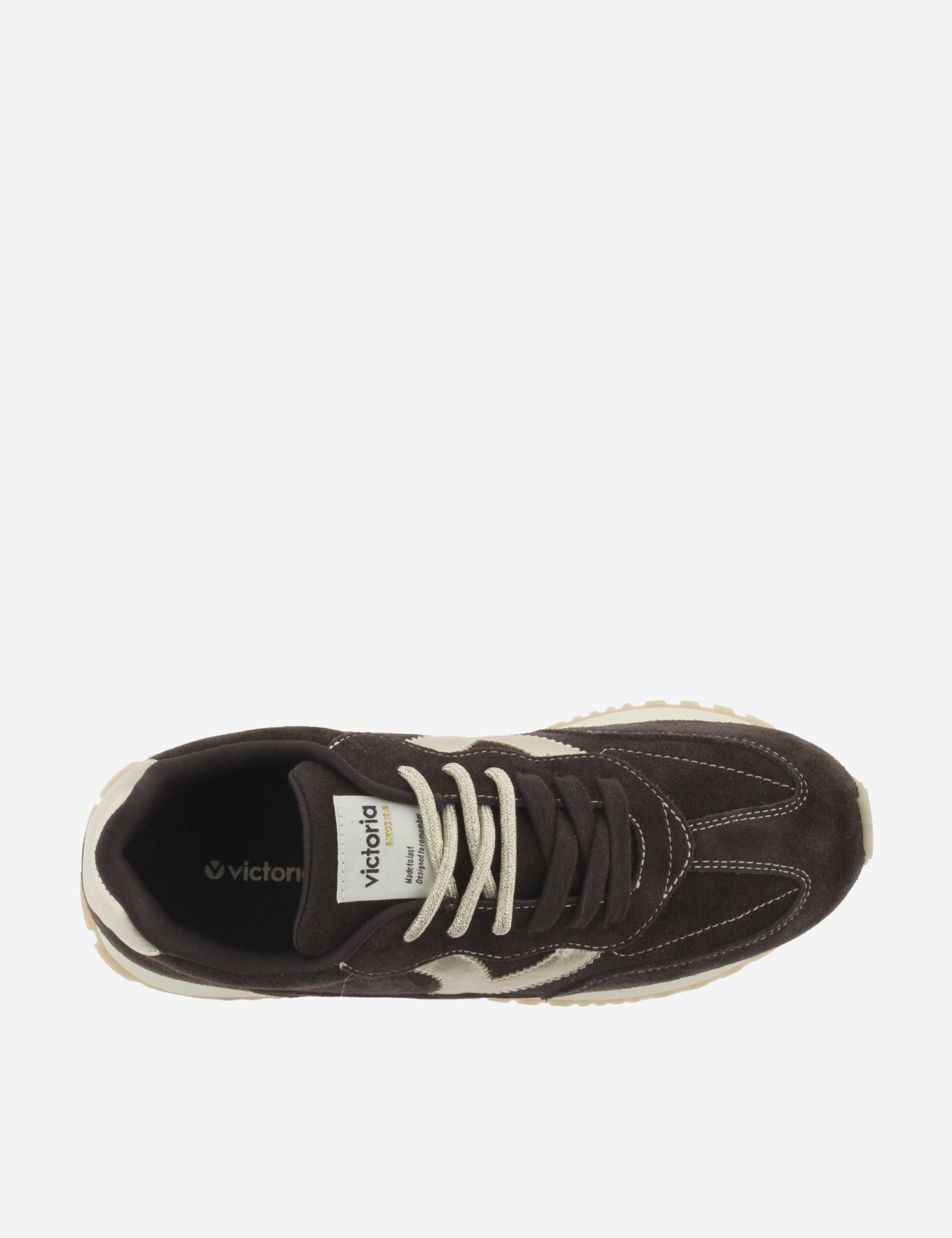 Viento Suede Lace Up Trainers 2 of 5