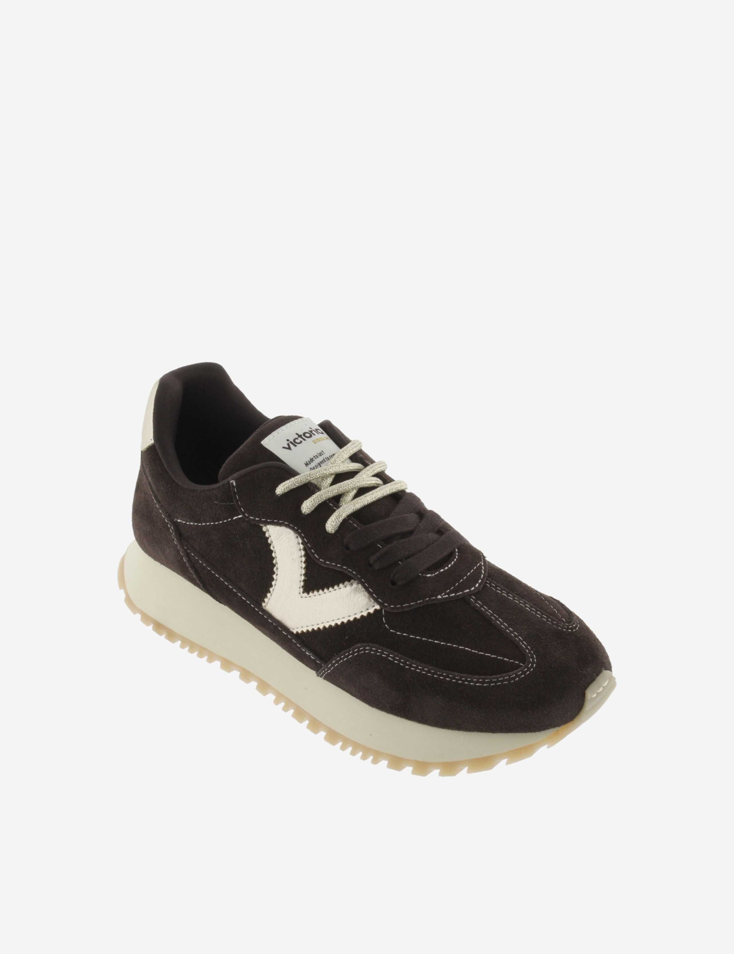 Viento Suede Lace Up Trainers 3 of 5