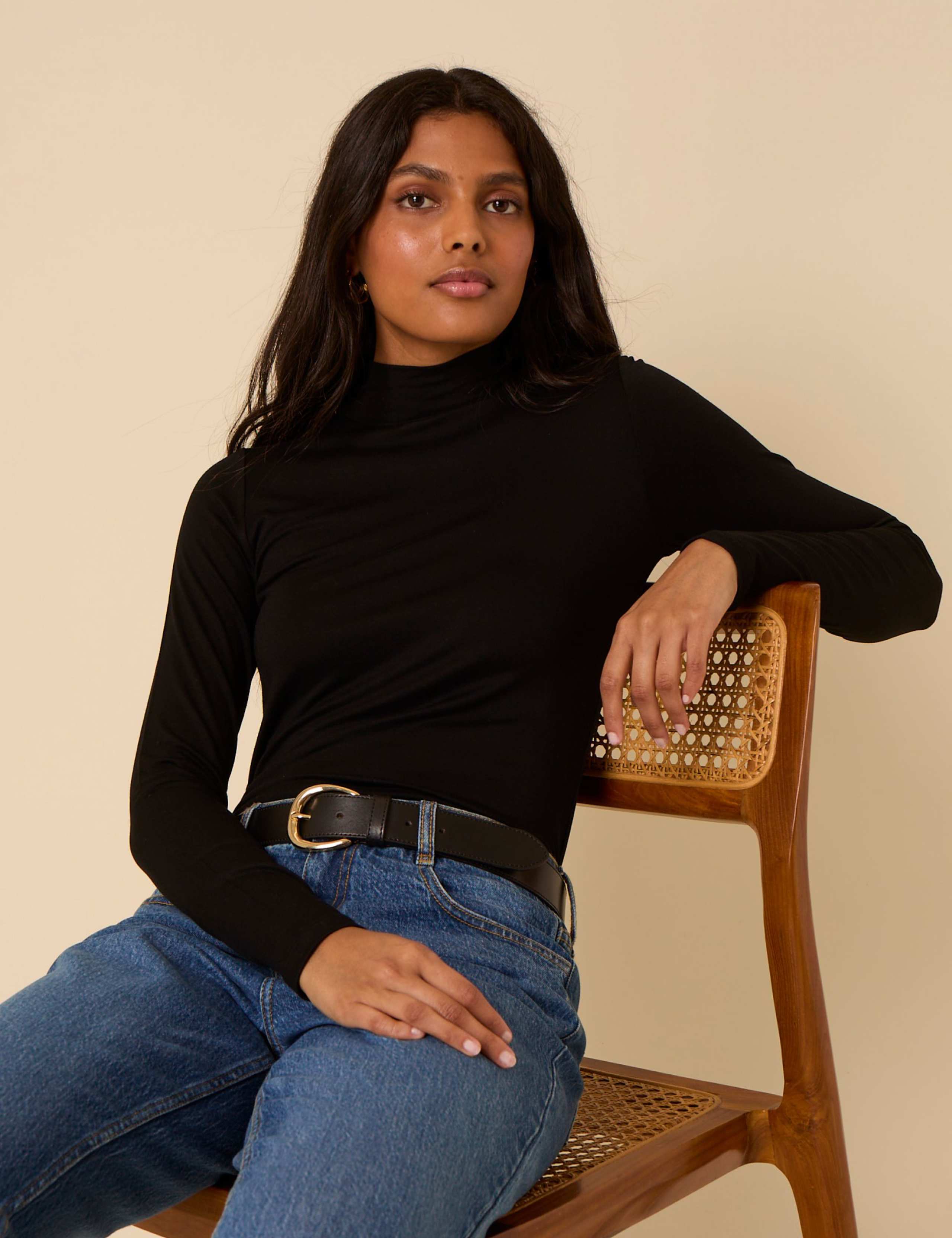 Funnel Neck Top 3 of 4