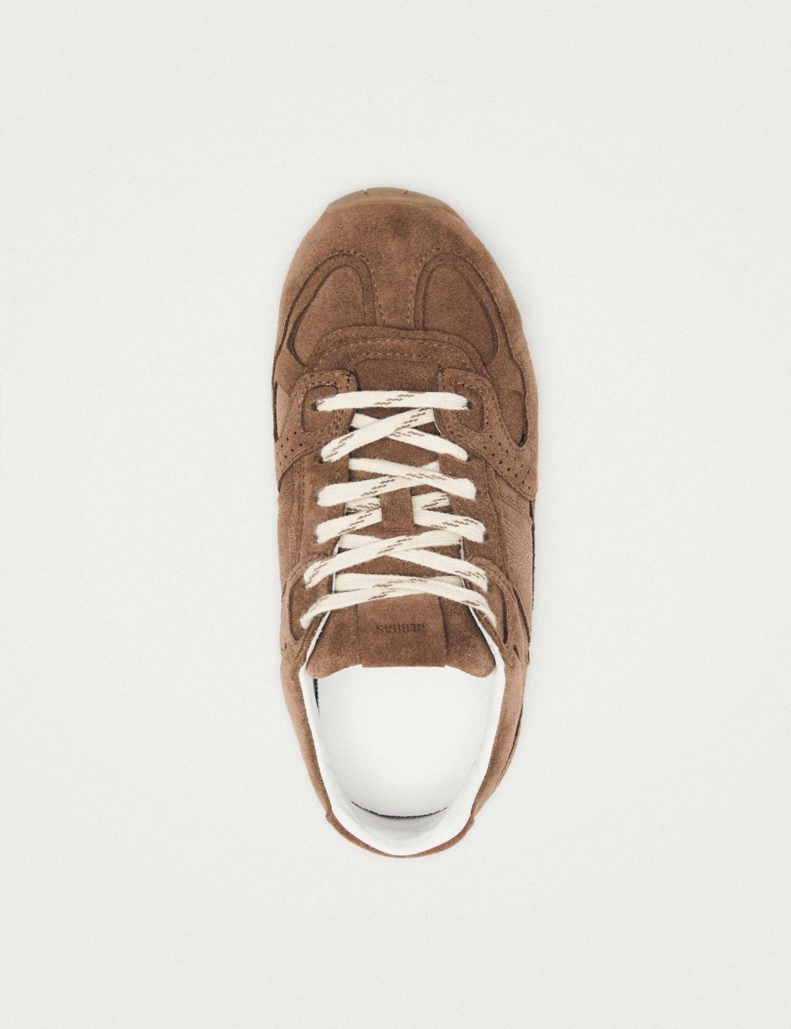 Tb.56 Suede Lace Up Trainers 2 of 6