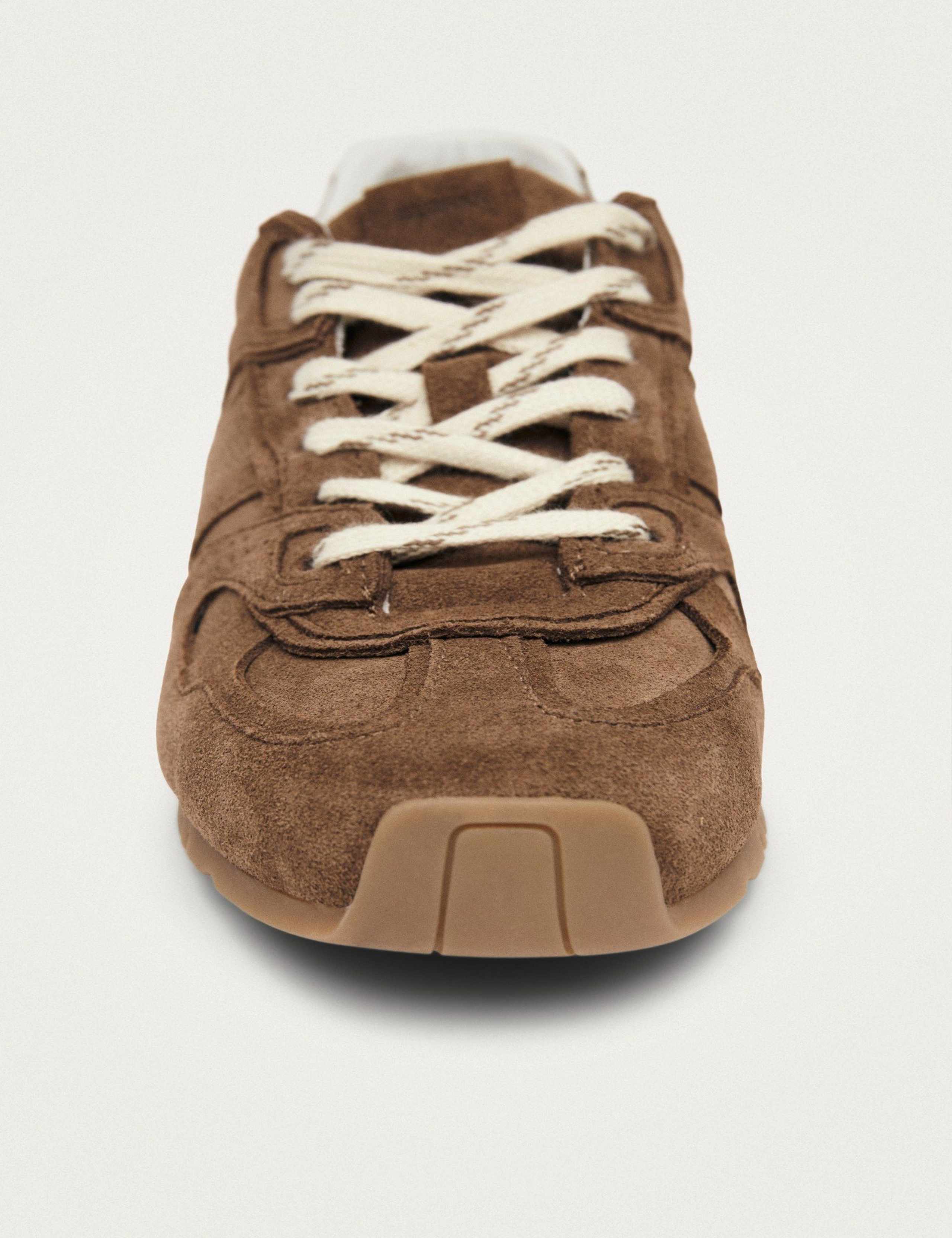 Tb.56 Suede Lace Up Trainers 5 of 6