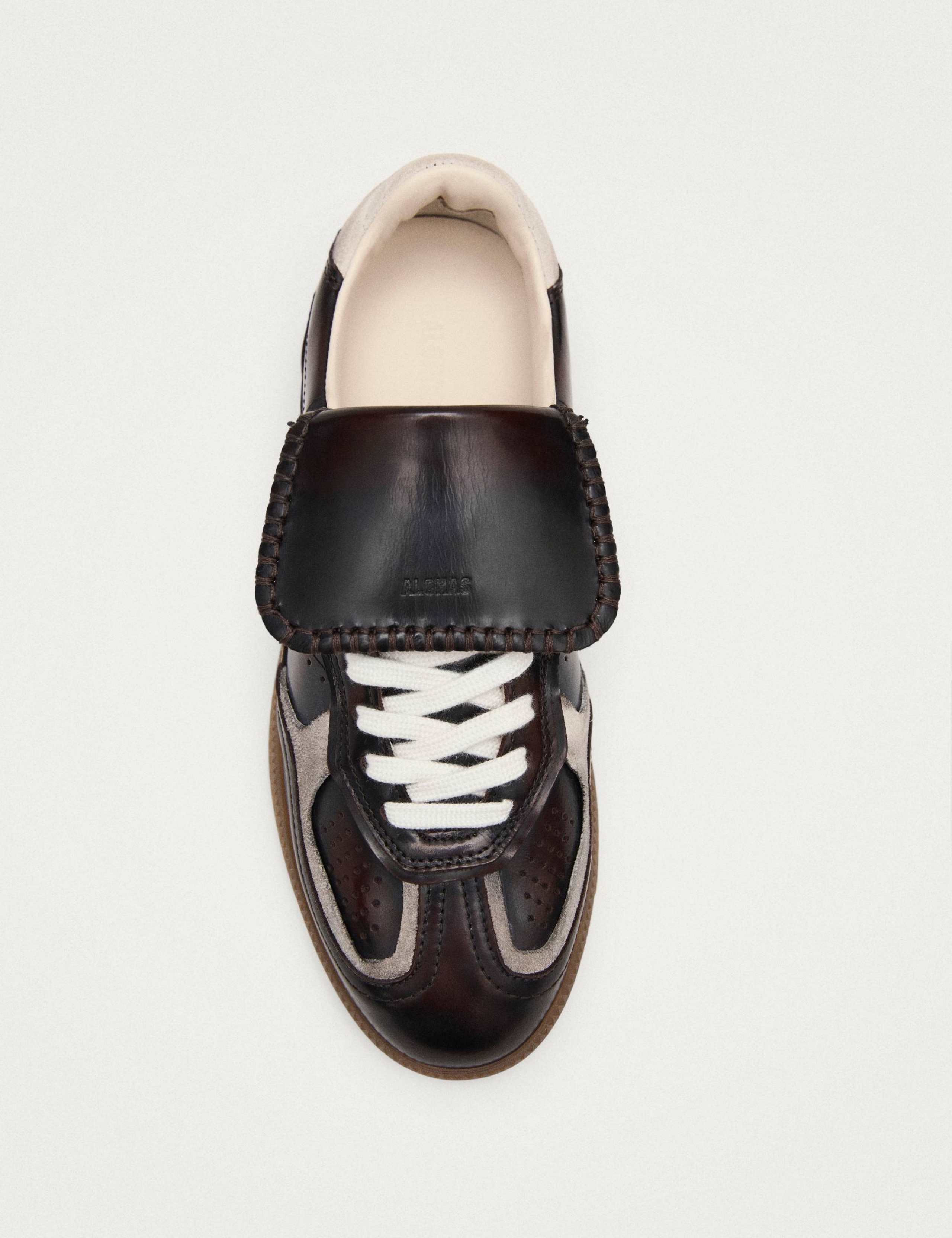 Tb.490 Club Leather Lace-Up Trainers 2 of 7
