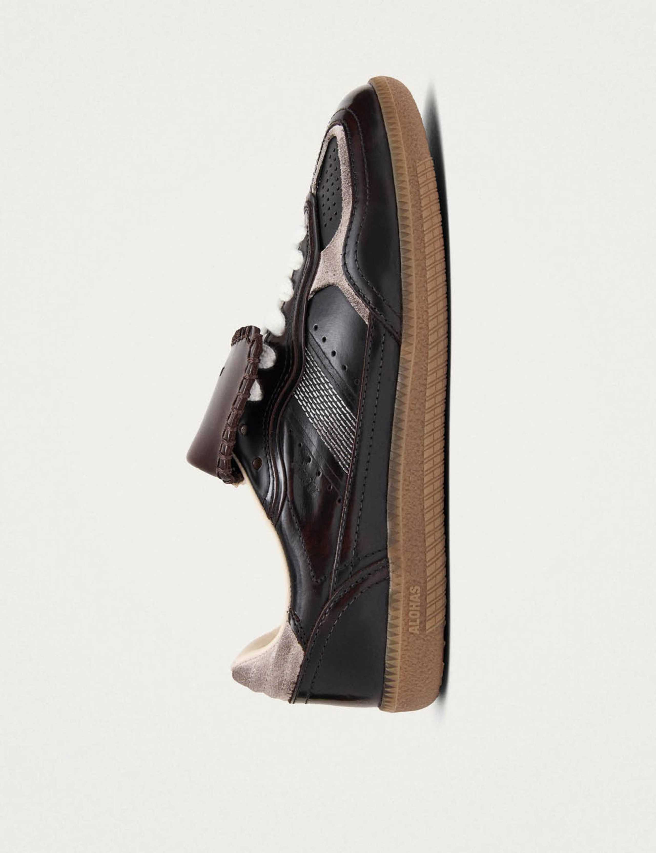 Tb.490 Club Leather Lace-Up Trainers 4 of 7