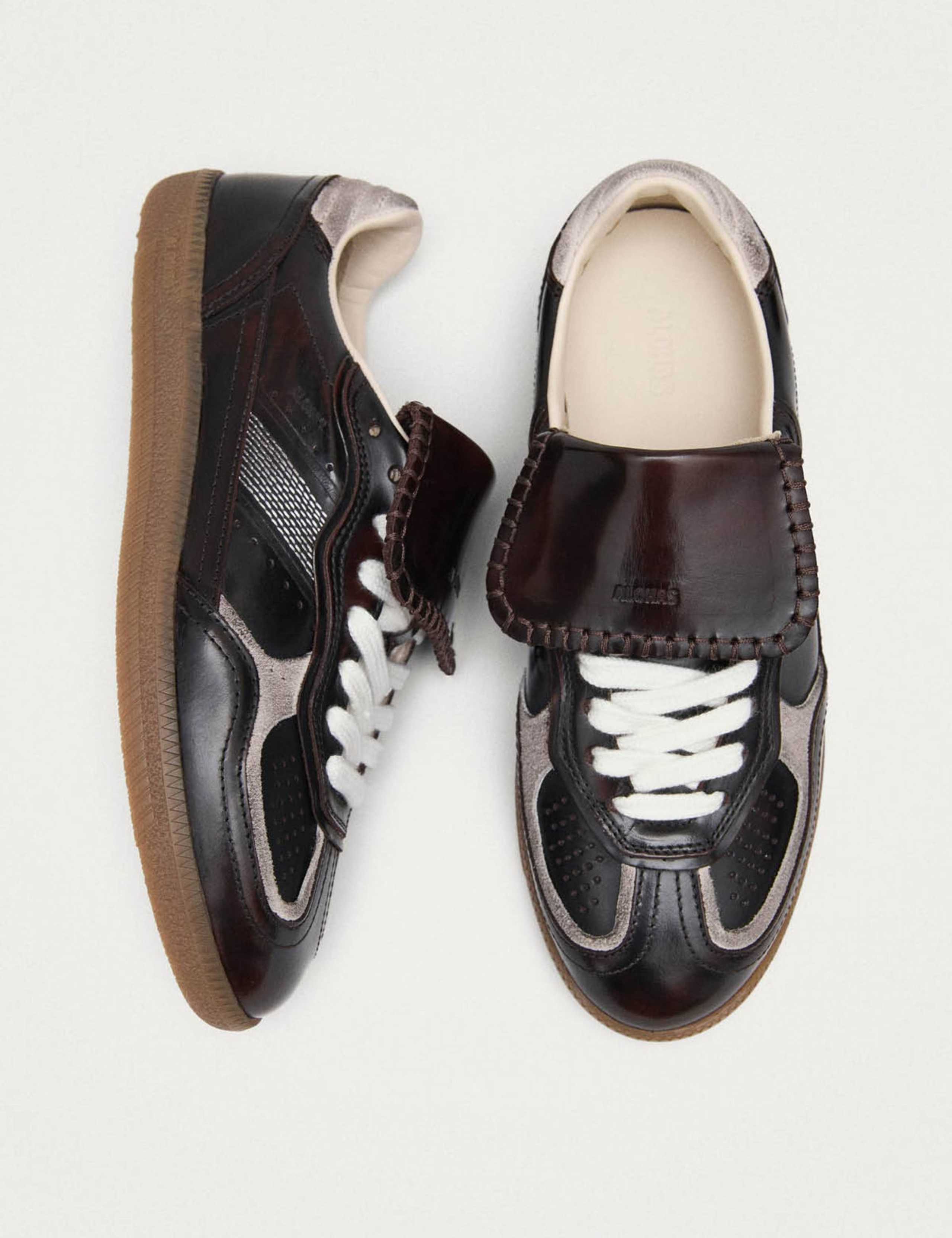 Tb.490 Club Leather Lace-Up Trainers 5 of 7