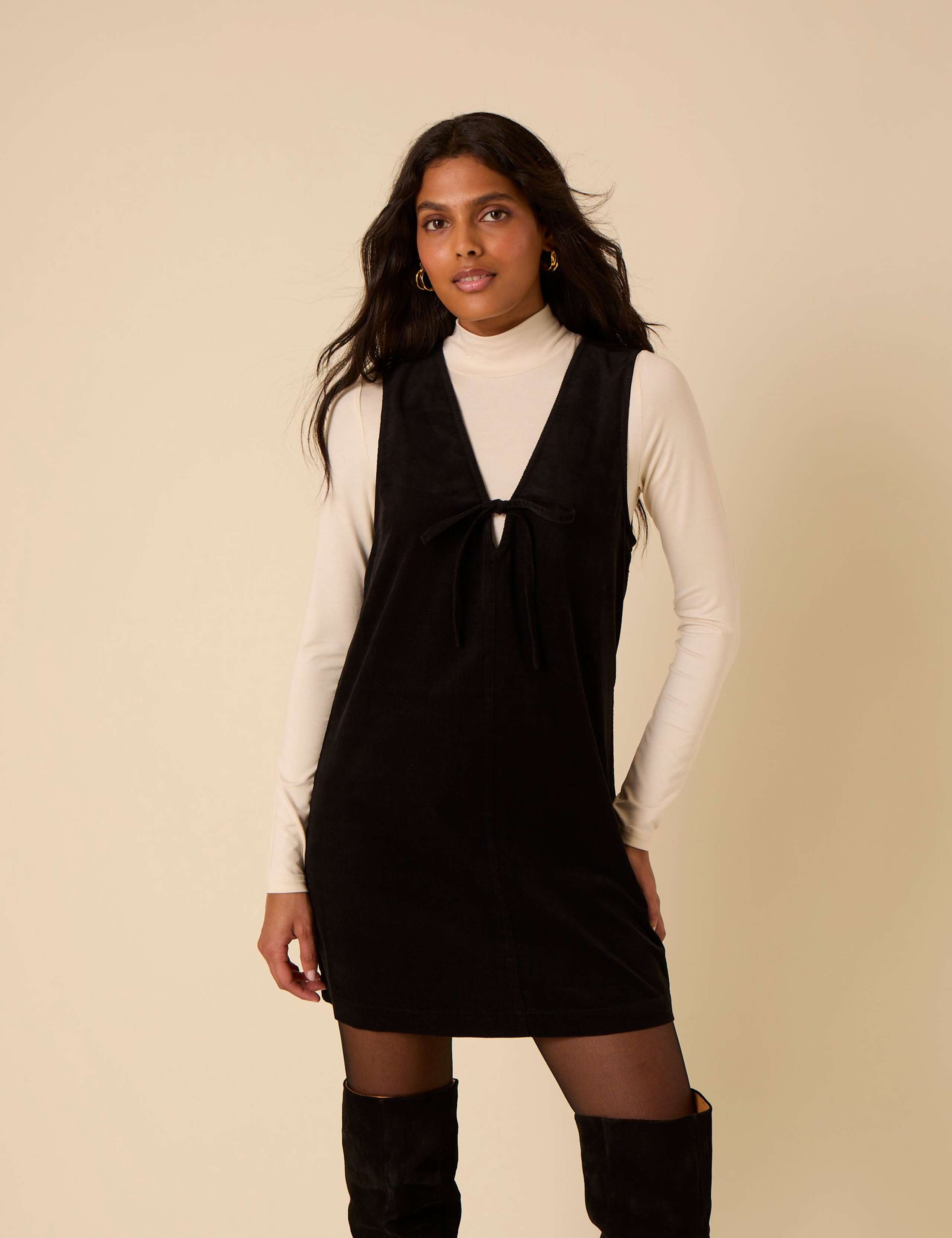 Pure Cotton Mini Shift Dress 4 of 5