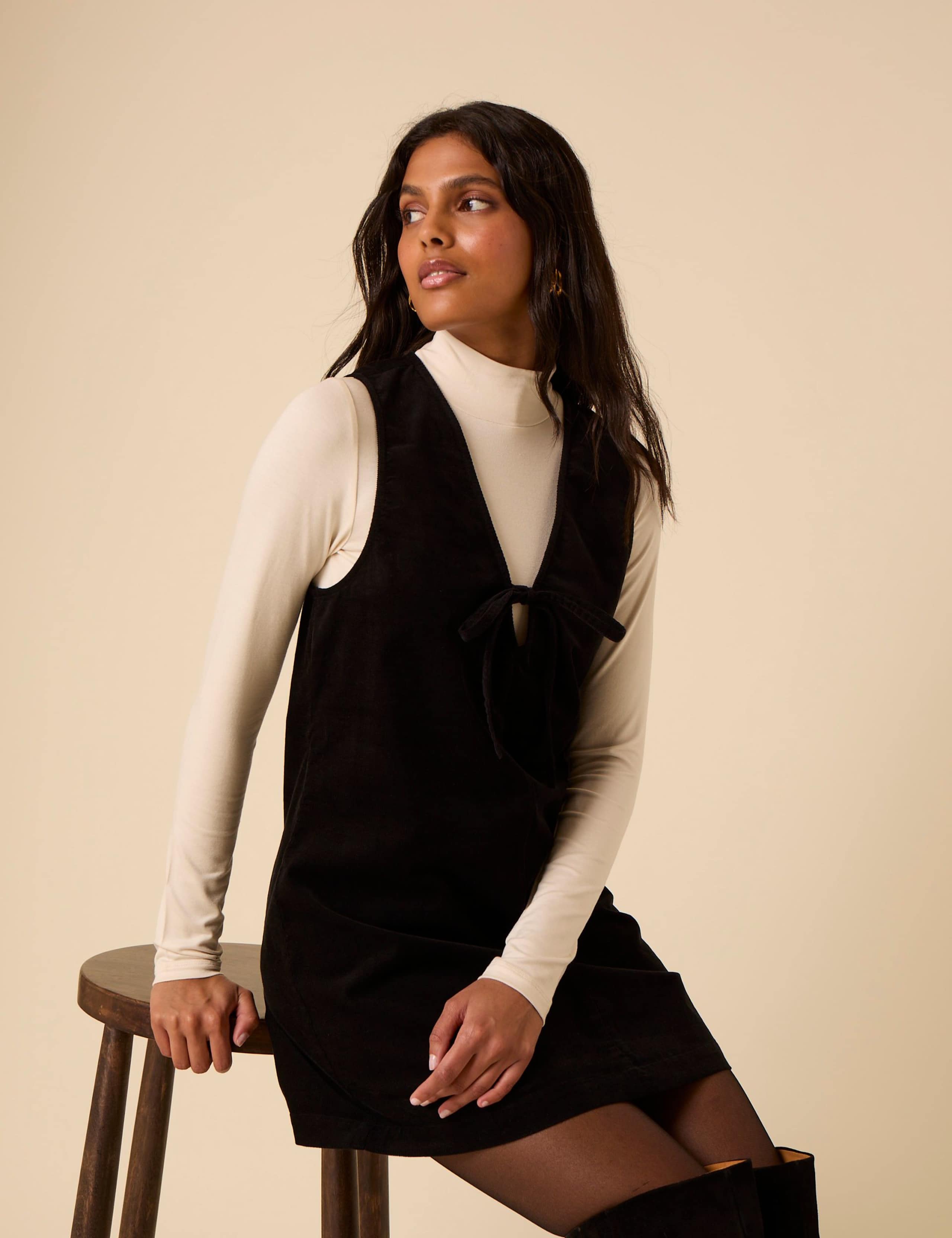 Pure Cotton Mini Shift Dress 5 of 5