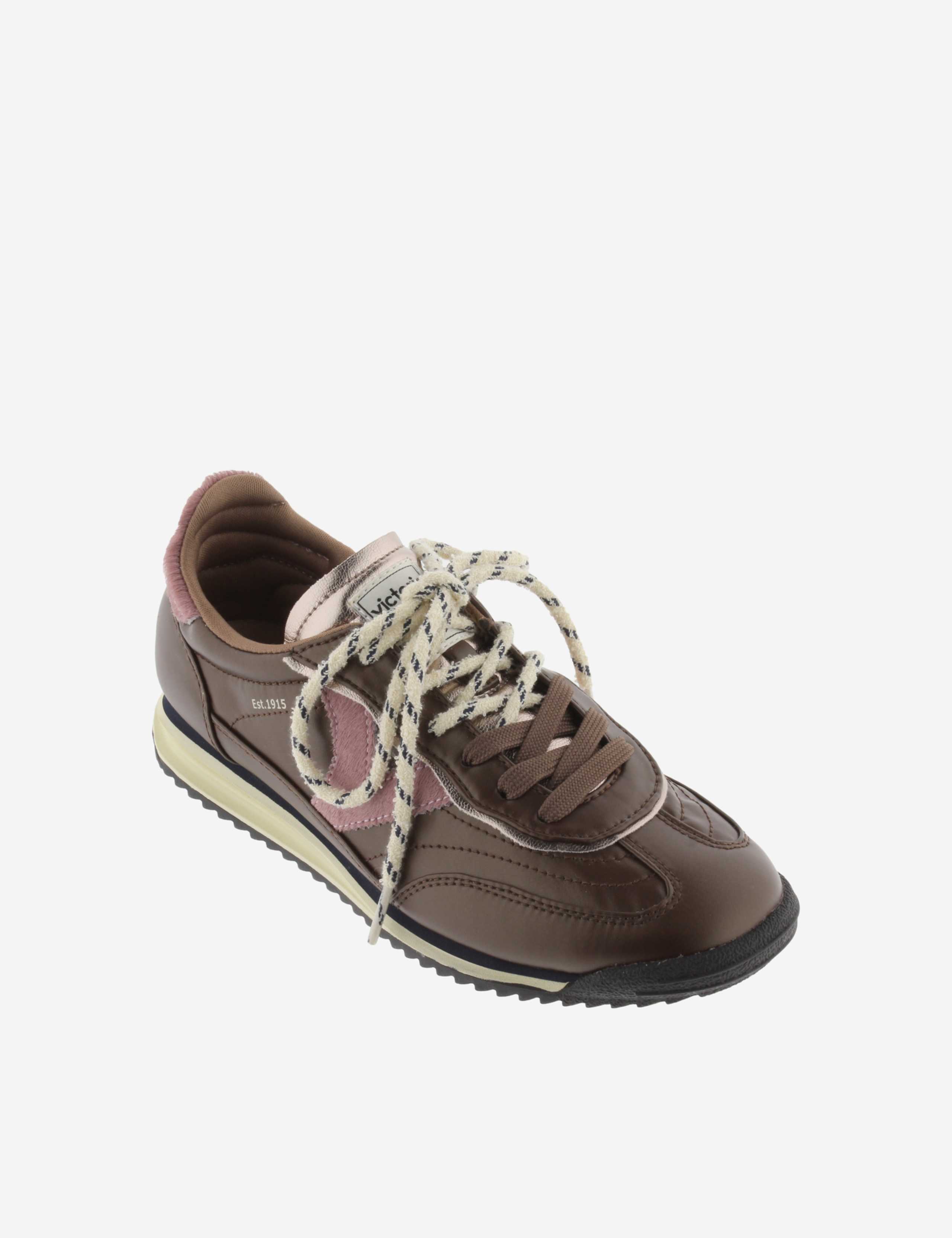 Lace Up Metallic Side Detail Trainers 2 of 5