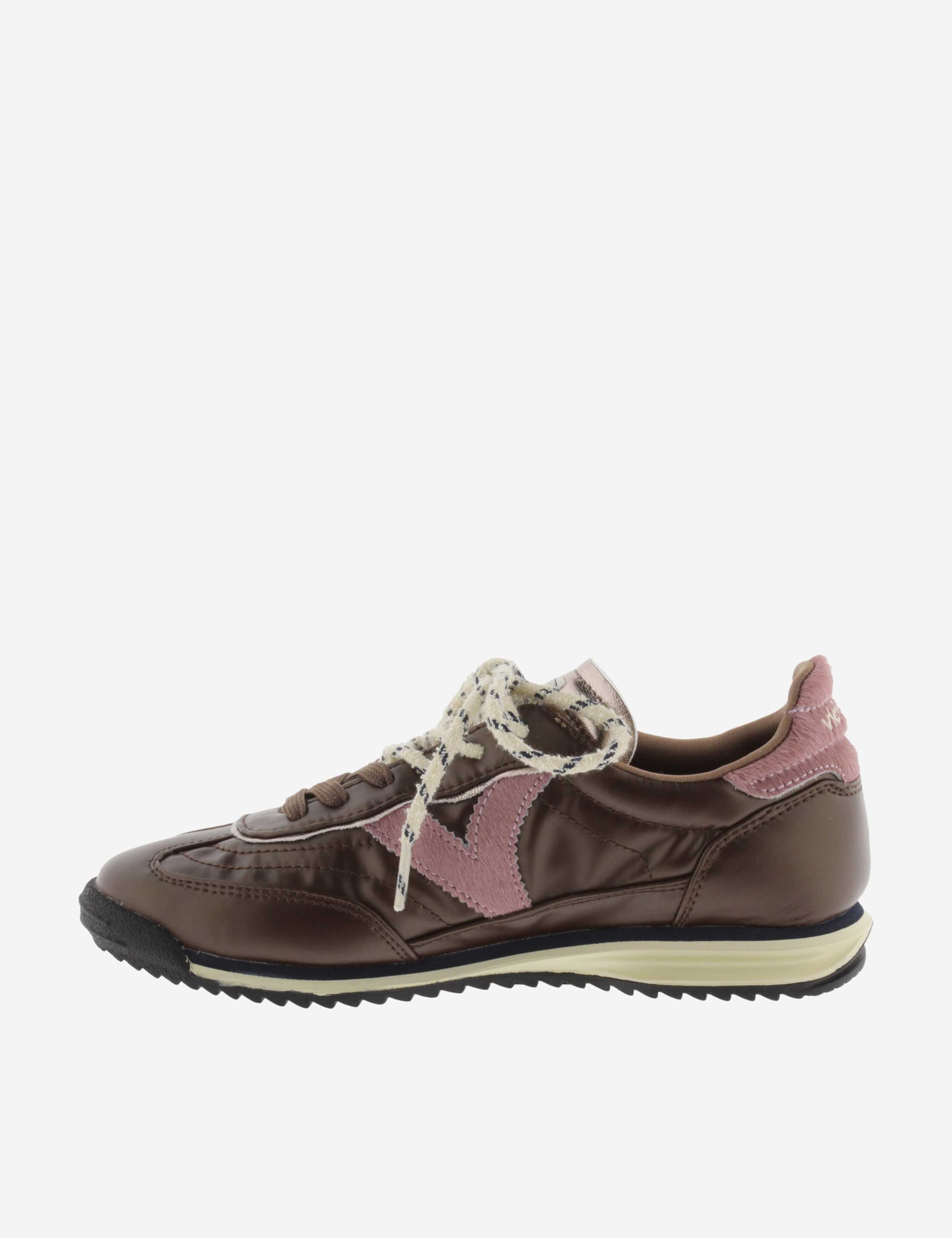 Lace Up Metallic Side Detail Trainers 5 of 5