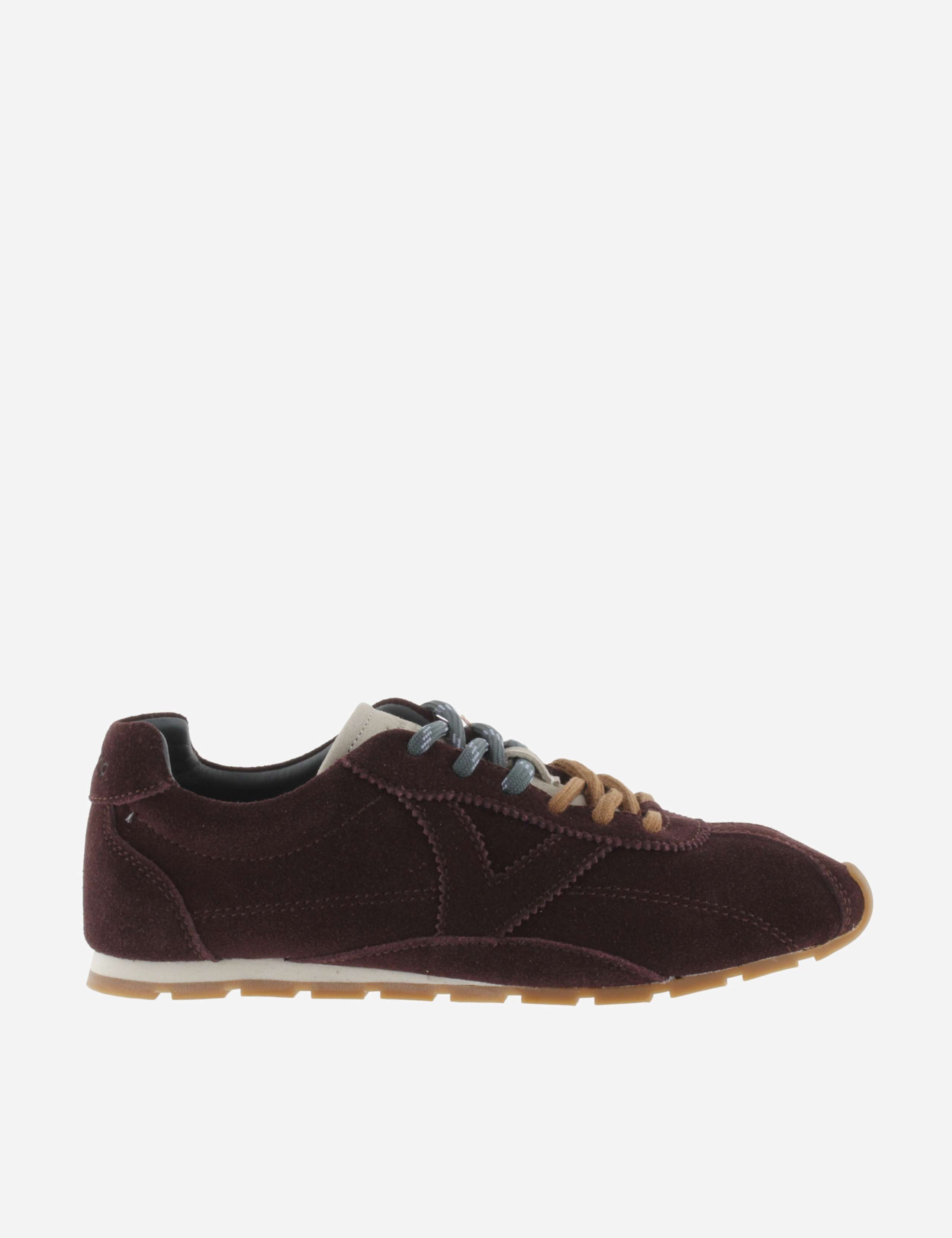 Suede Lace Up Trainers 1 of 5