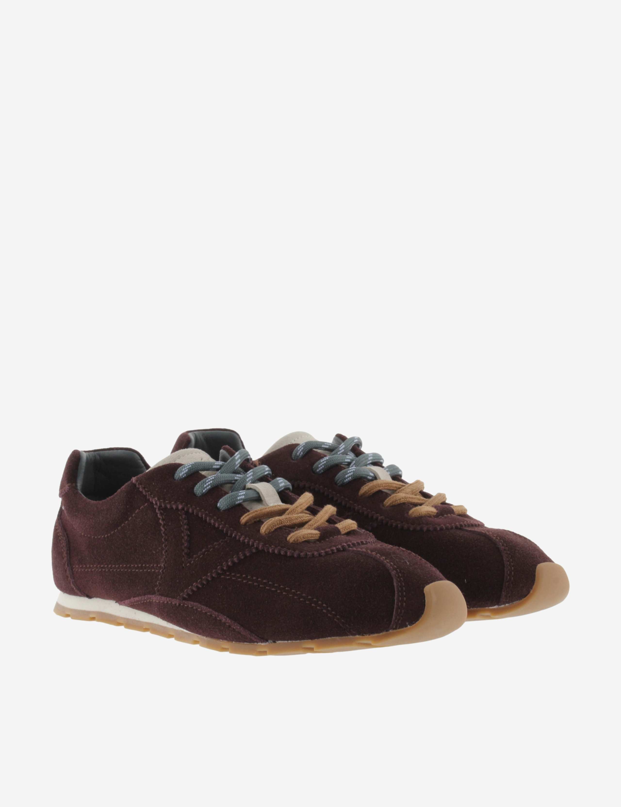 Suede Lace Up Trainers 3 of 5