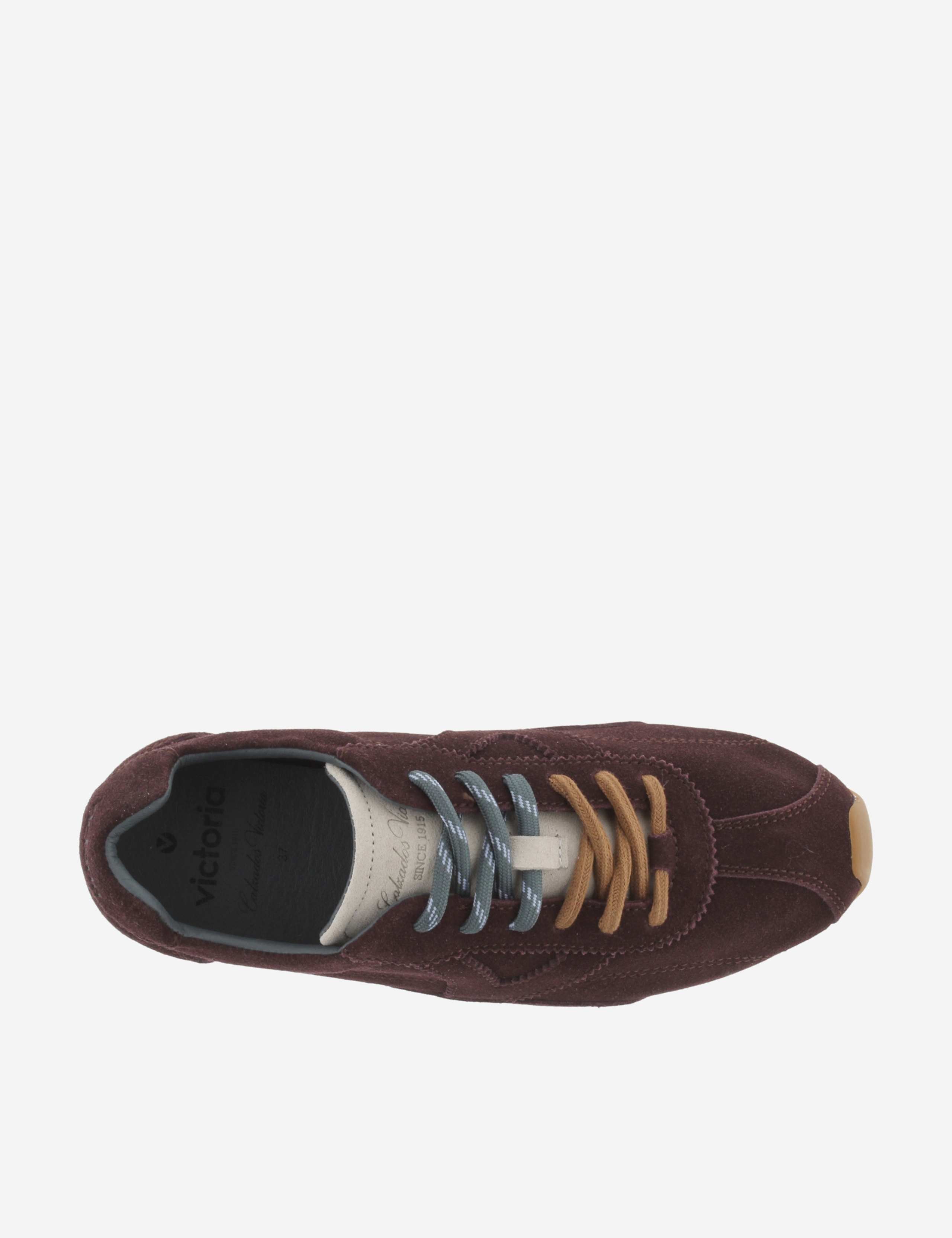 Suede Lace Up Trainers 4 of 5