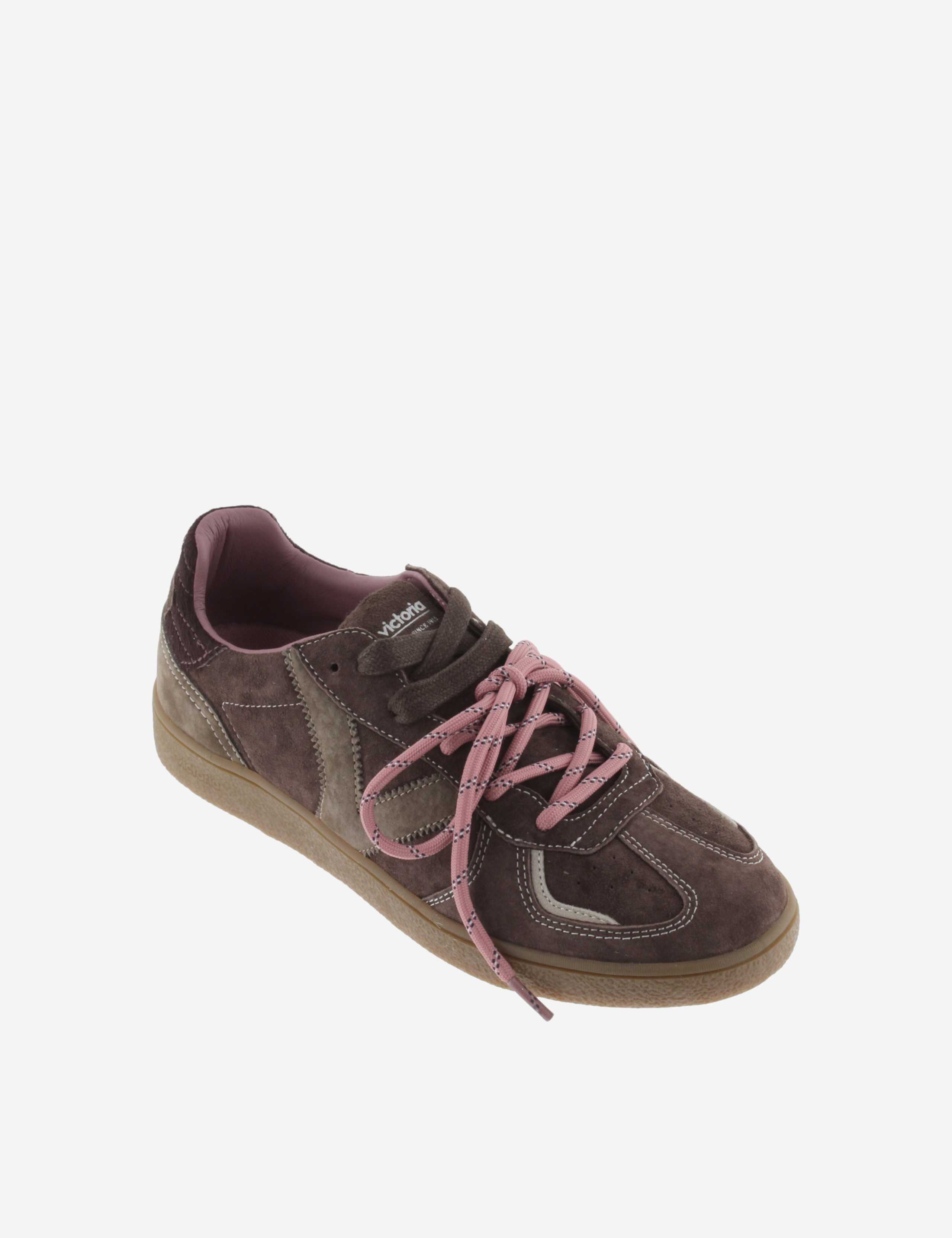 Suede Lace Up Trainers 2 of 5