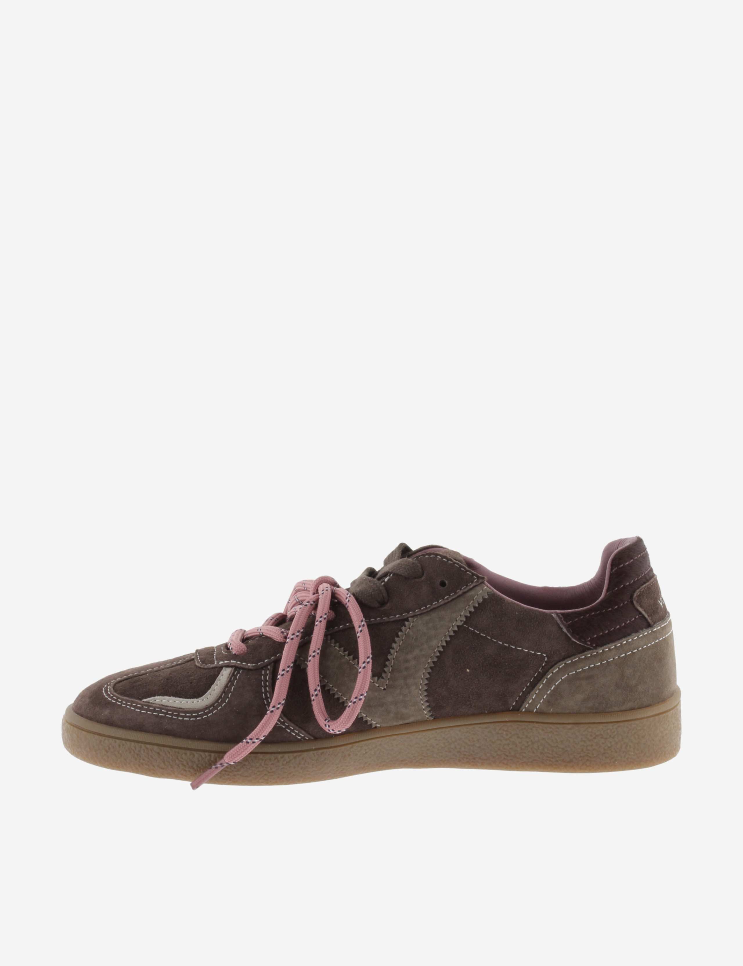 Suede Lace Up Trainers 5 of 5