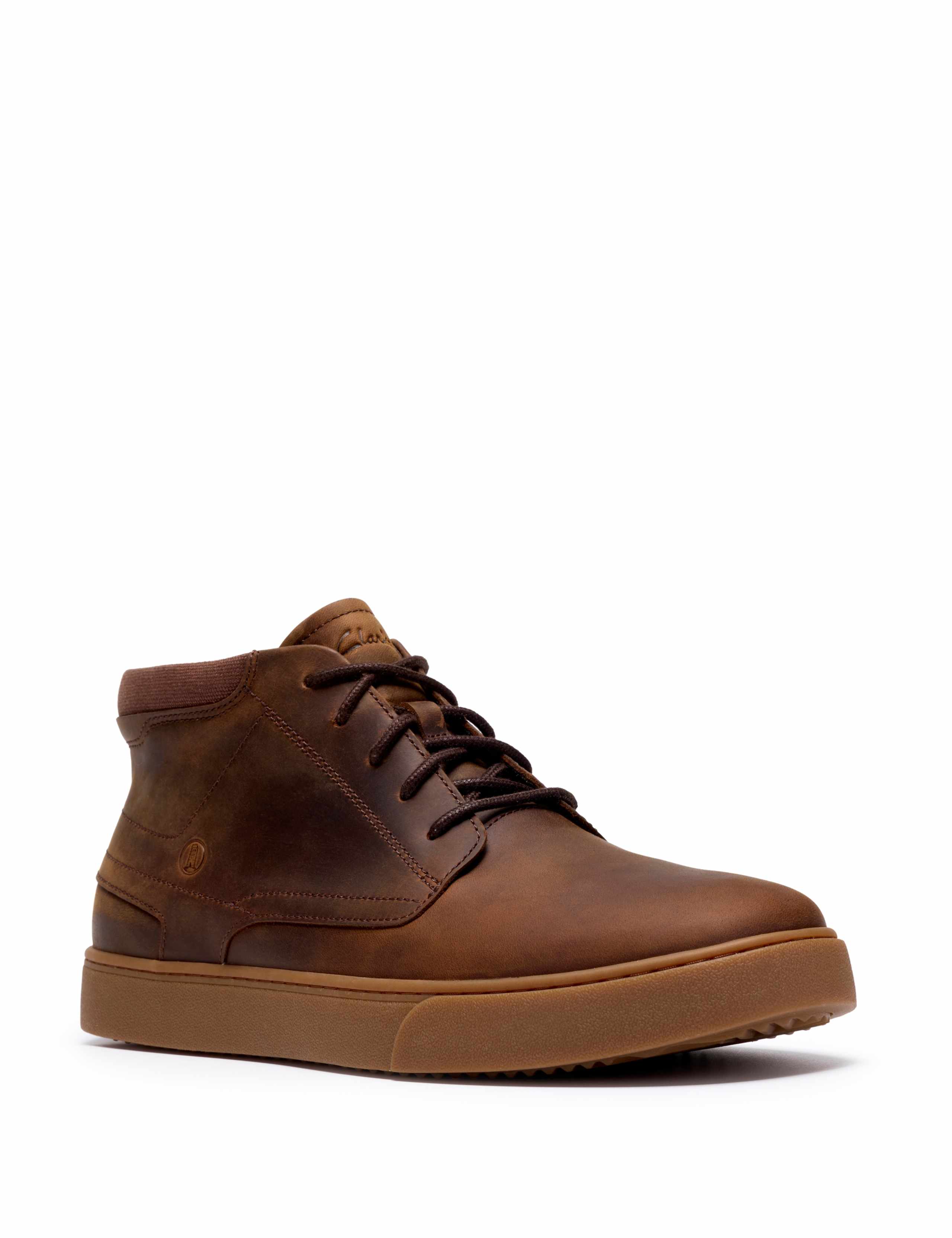 Leather Lace Up Boots 2 of 6