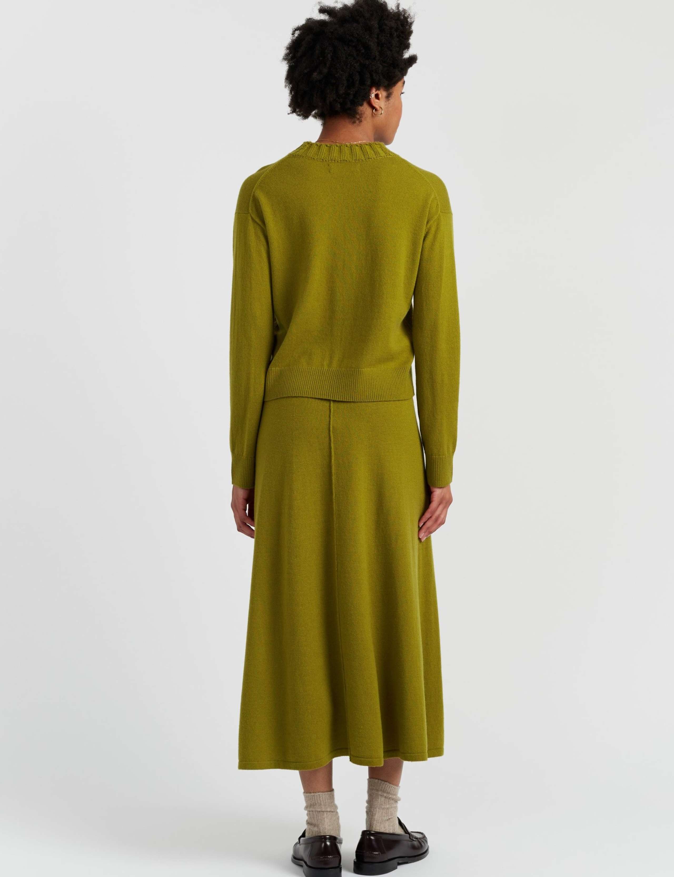 Wool Rich V-Neck Jumper with Cashmere 4 of 4