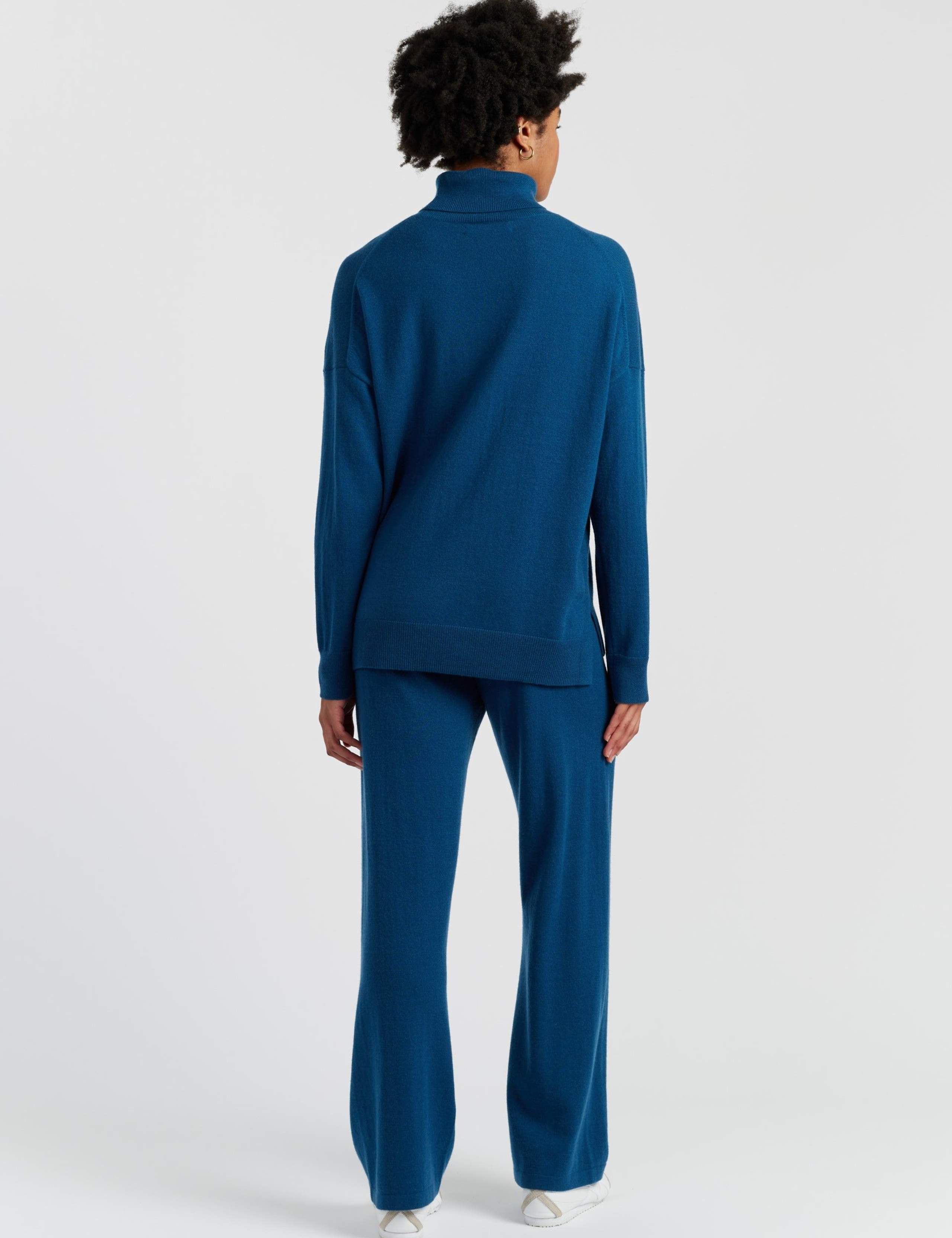 Wool Rich Roll Neck Jumper with Cashmere 3 of 4