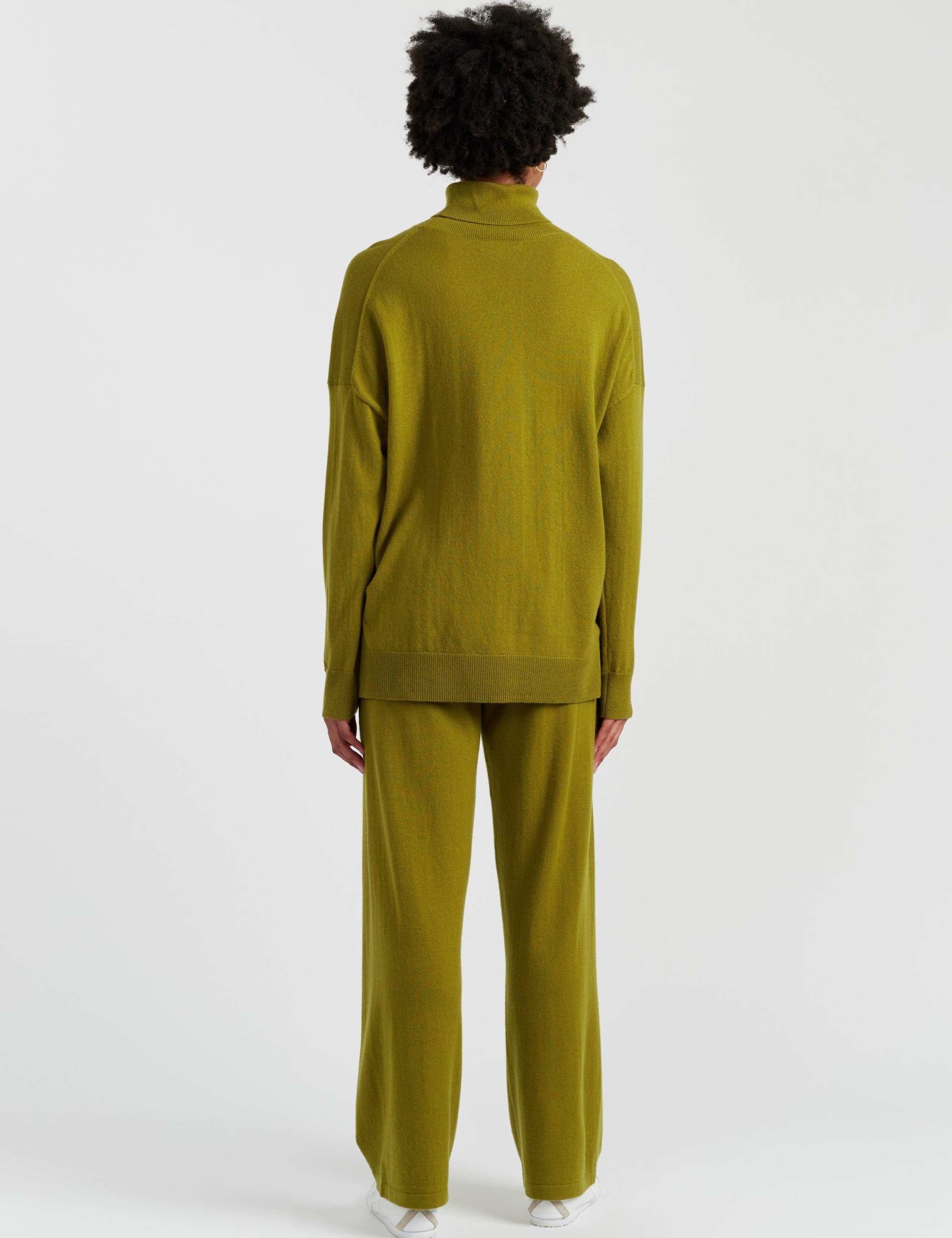 Wool Rich Roll Neck Jumper with Cashmere 3 of 4