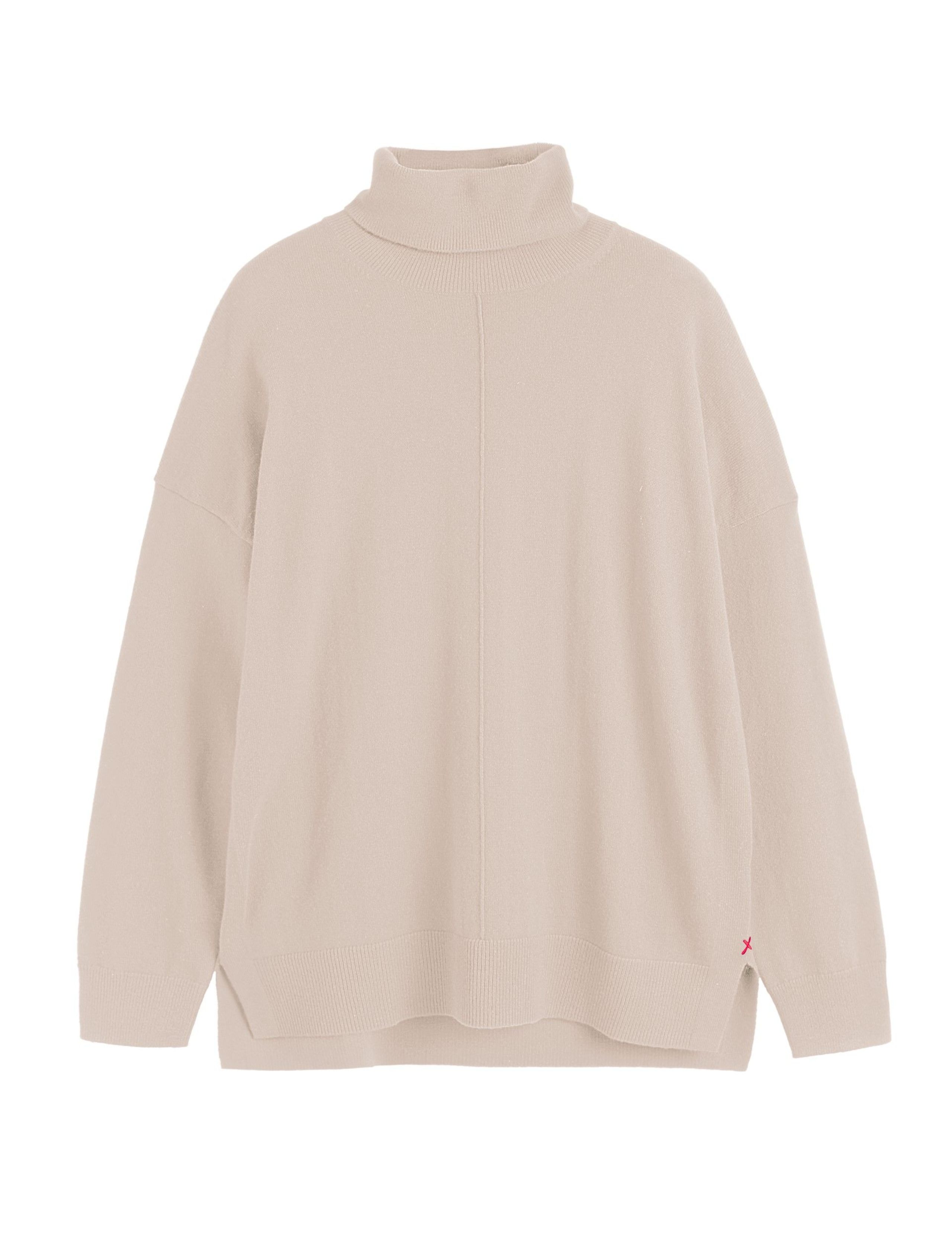 Wool Rich Roll Neck Jumper with Cashmere 2 of 5