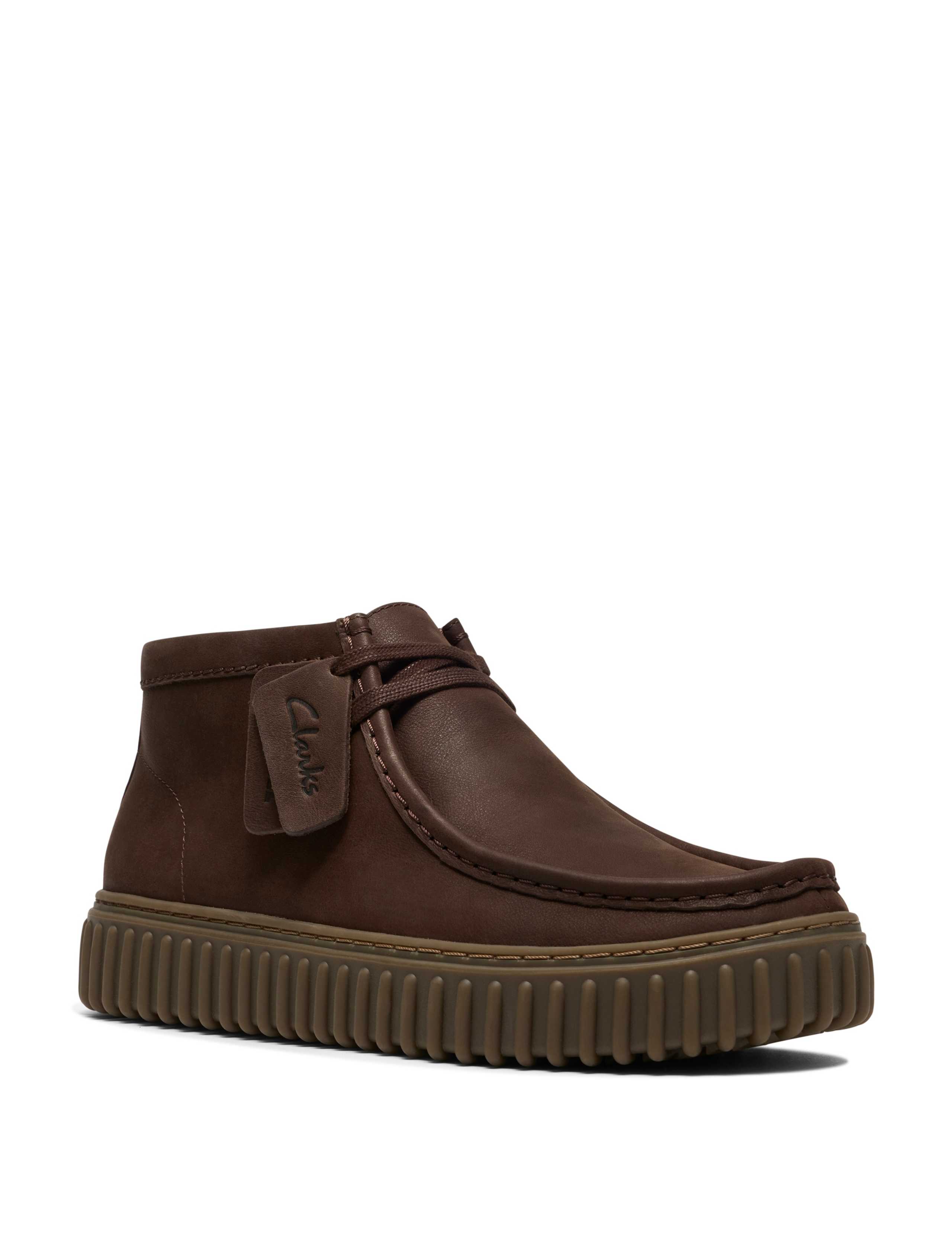 Leather Lace Up Boots 2 of 8
