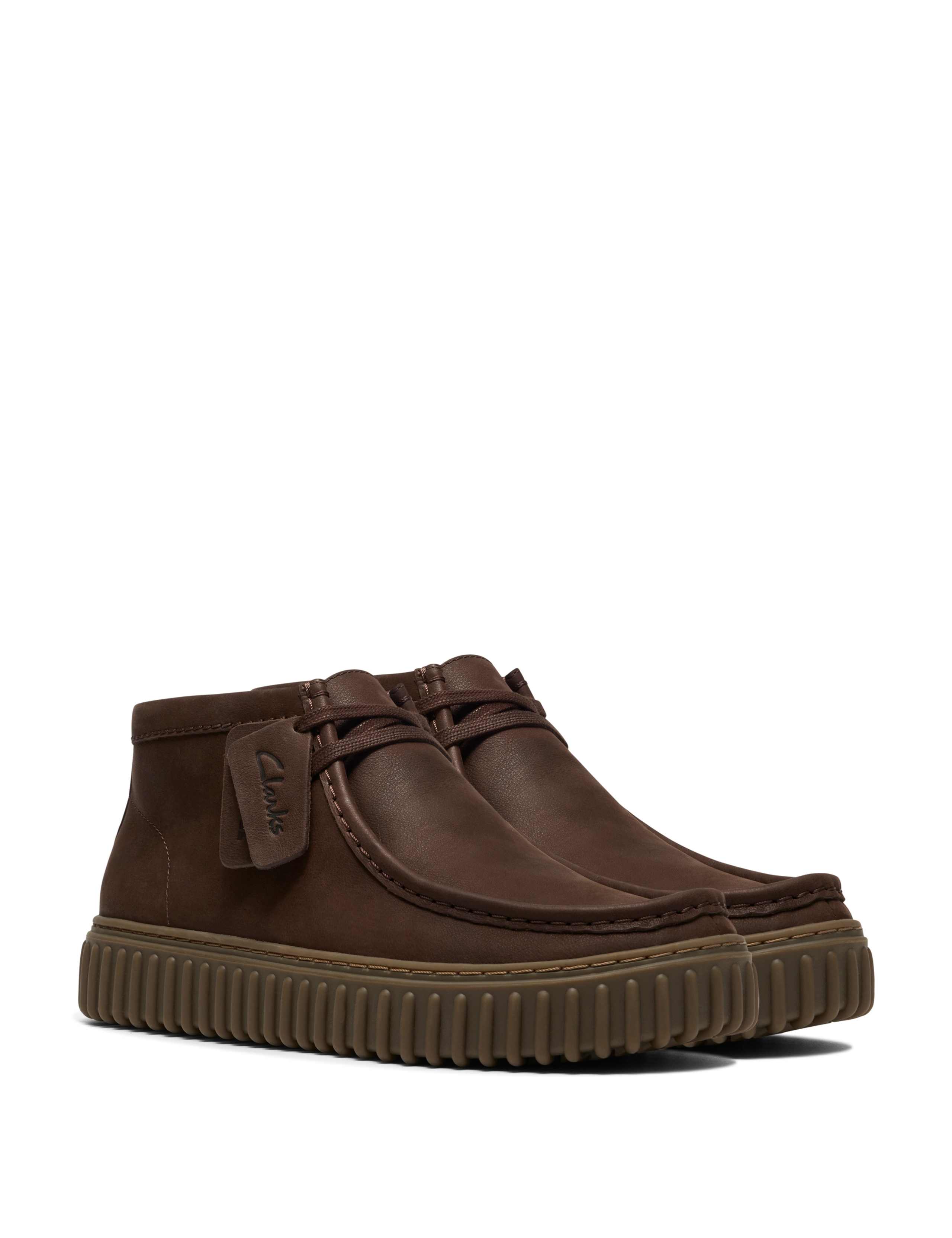 Leather Lace Up Boots 3 of 8