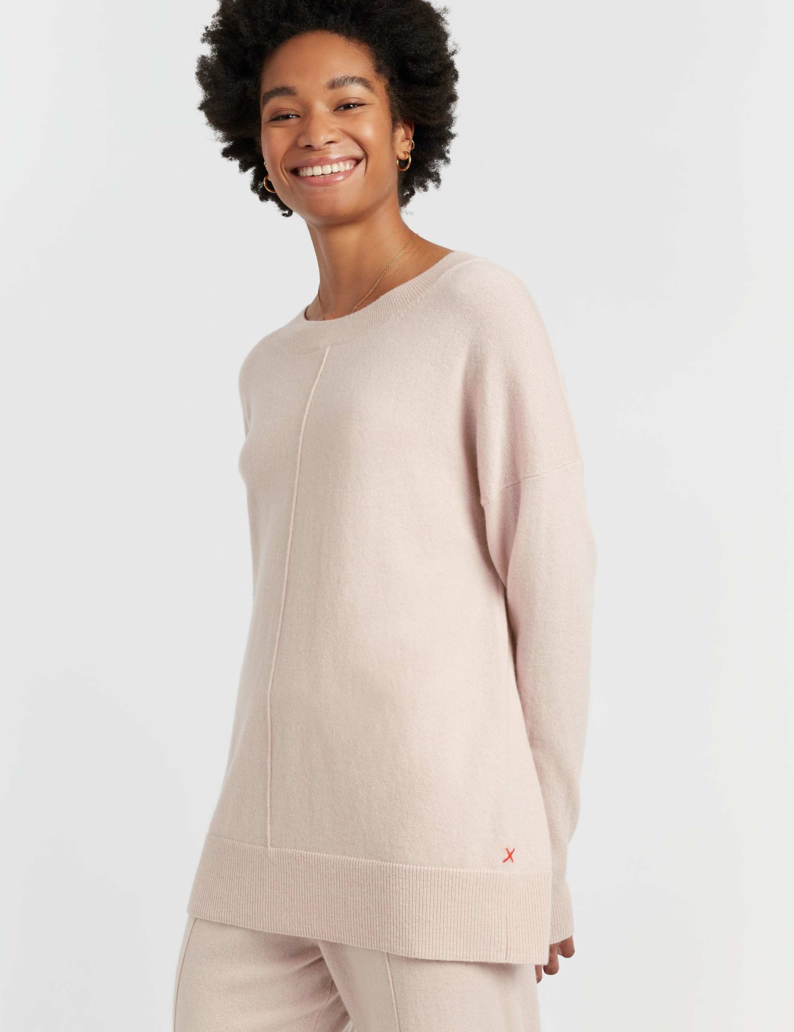 Wol Rich Round Neck Seam Detail Jumper 4 of 4
