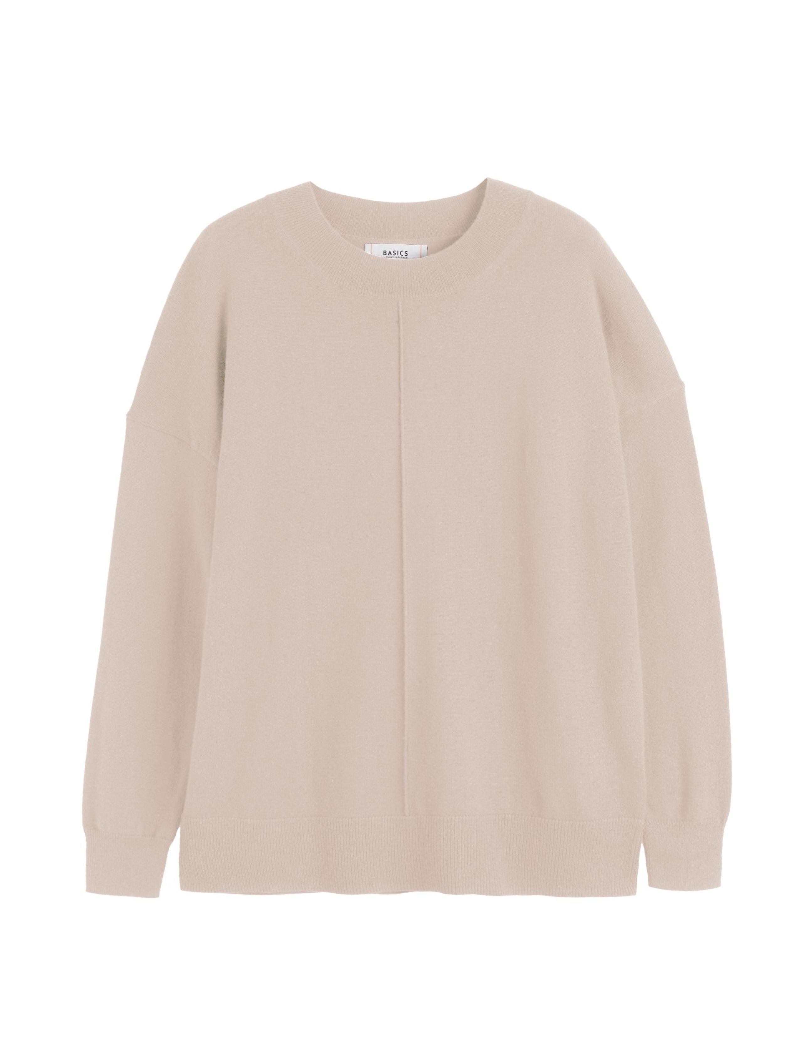 Wol Rich Round Neck Seam Detail Jumper 2 of 4