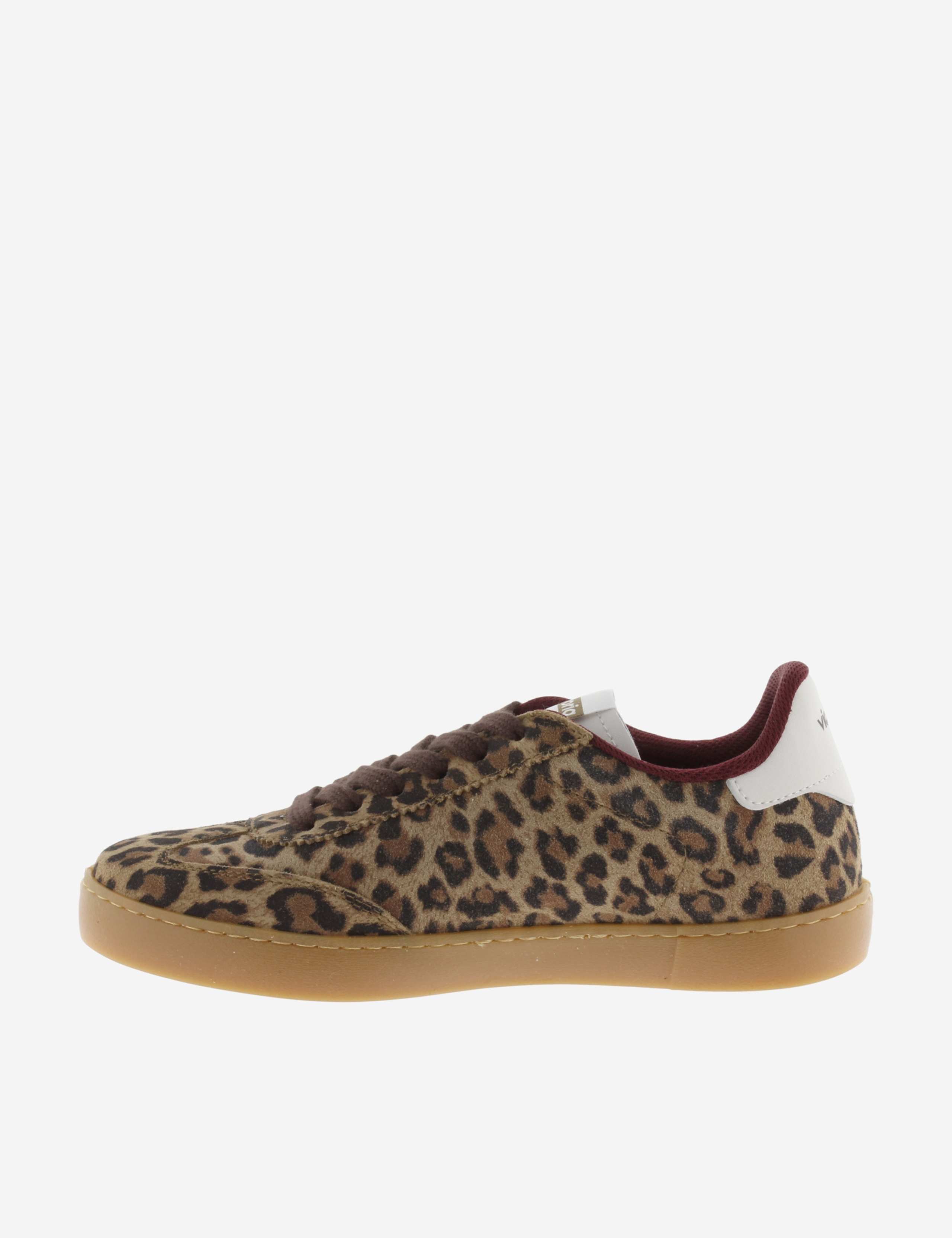 Suede Leopard Print Trainers 5 of 5