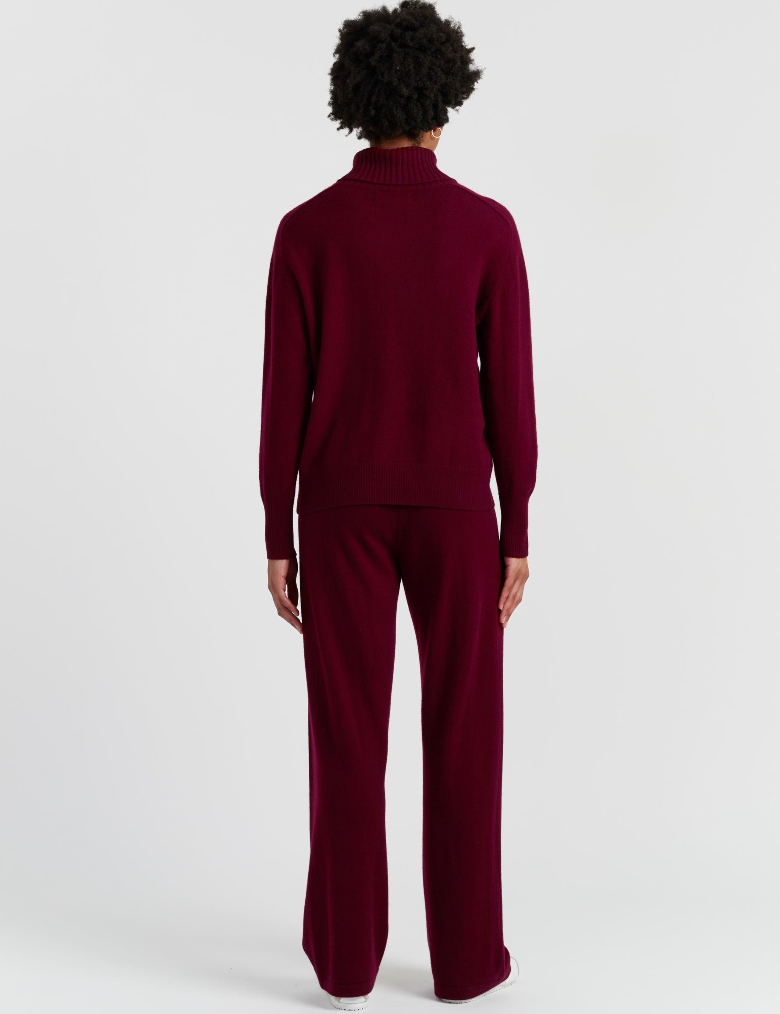 Wool Rich Roll Neck Jumper with Cashmere 3 of 4