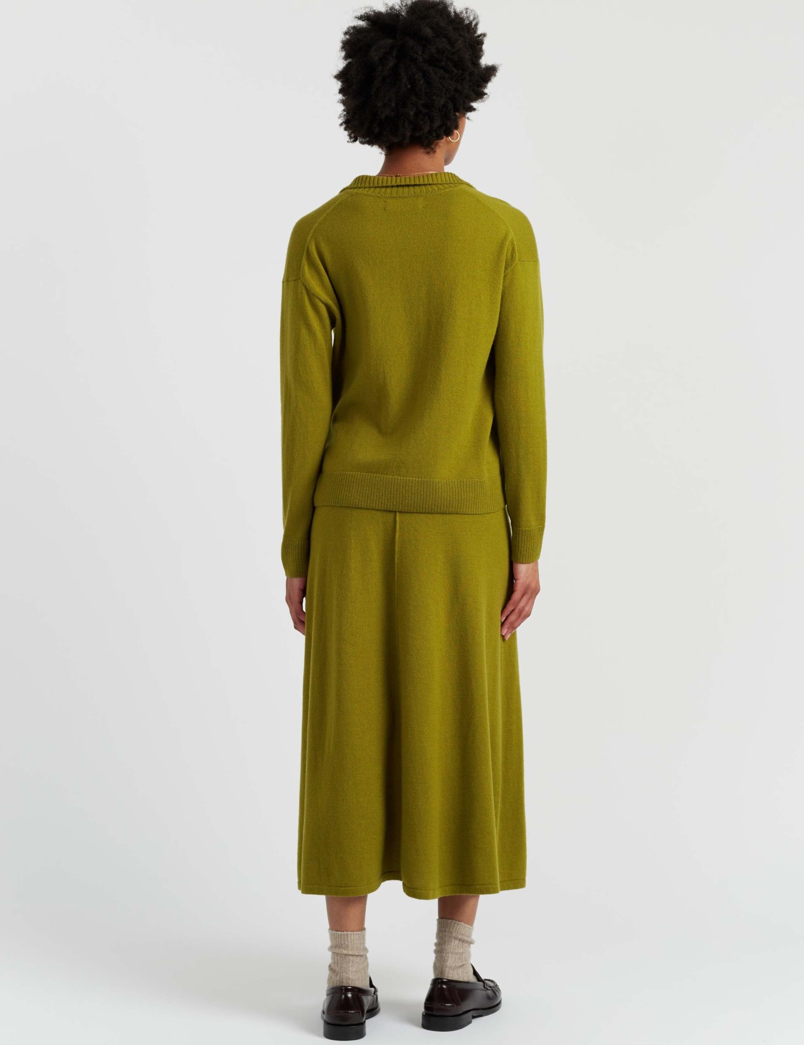 Wool Rich Collared Jumper with Cashmere 3 of 4