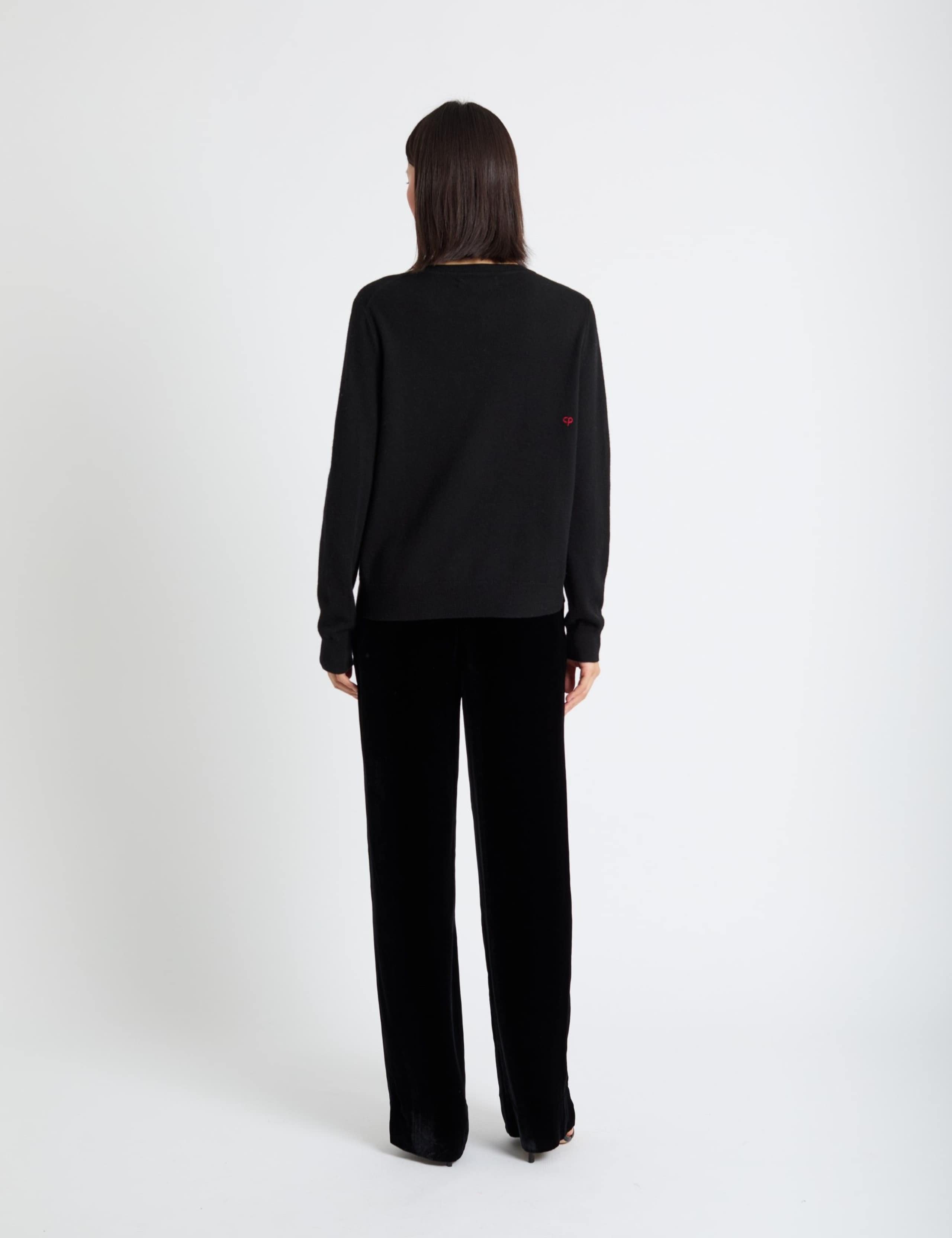 Wool and Cashmere Candy Cane Jumper 3 of 4