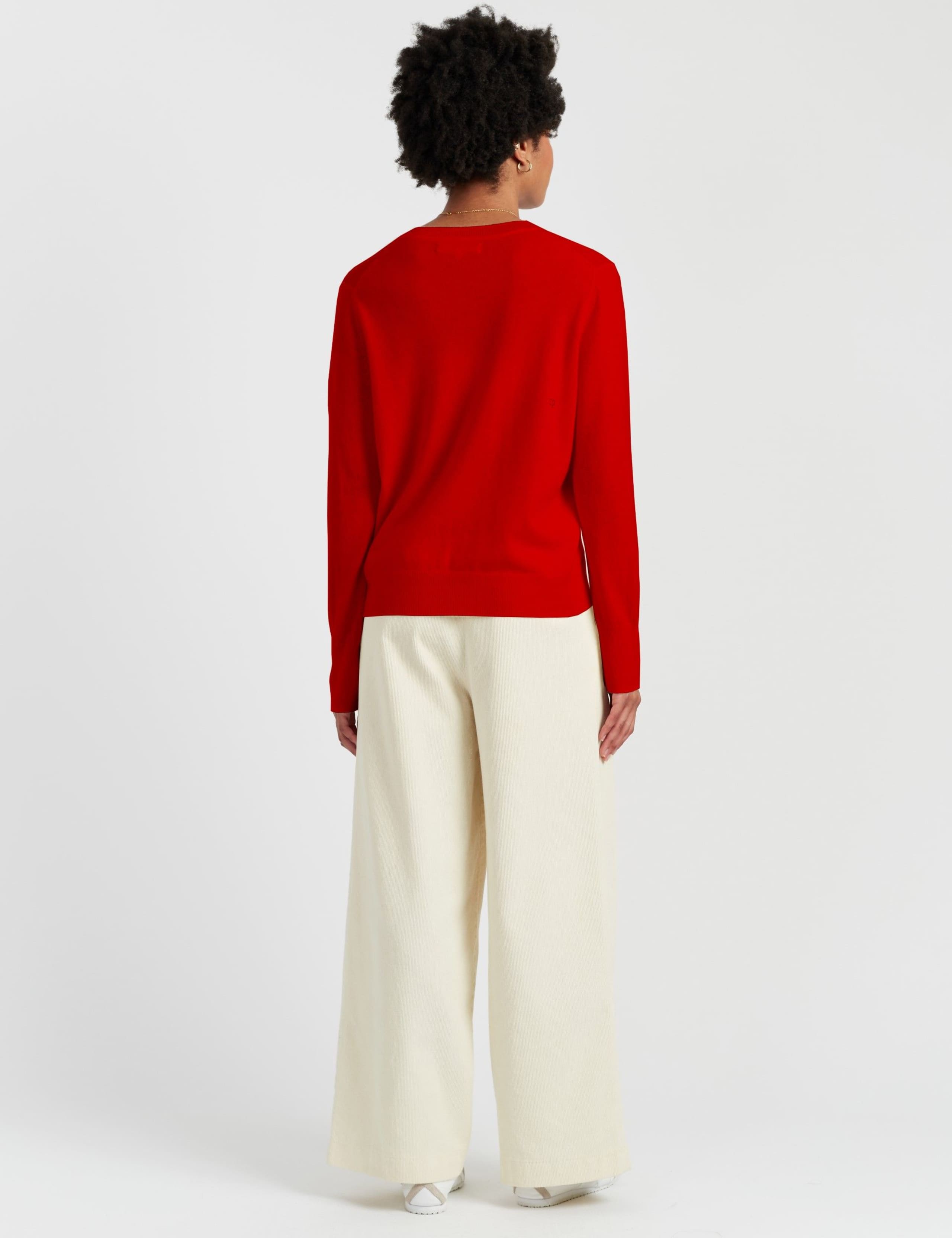 Wool and Cashmere Christmas Tree Jumper 3 of 4