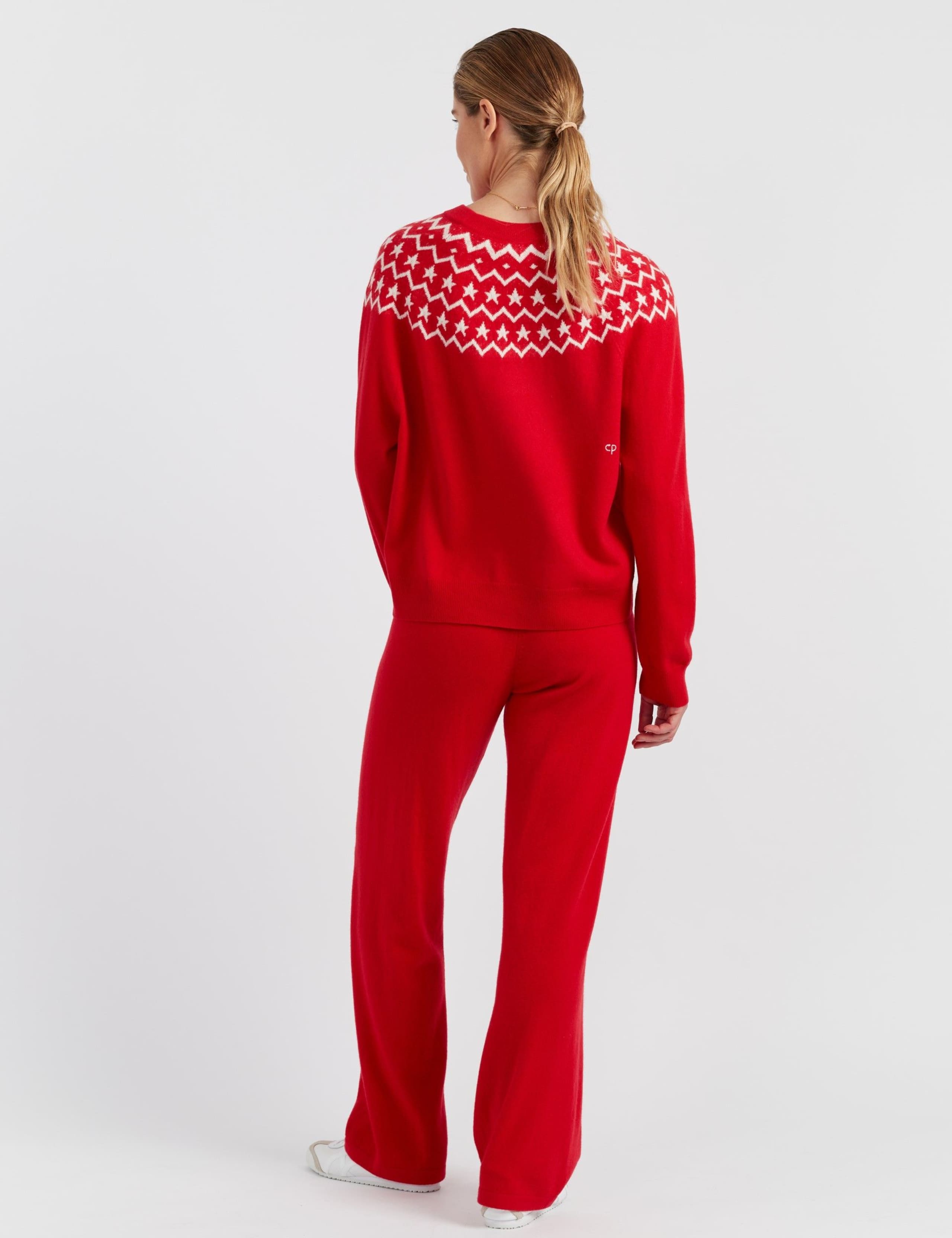 Wool and Cashmere Star Relaxed Jumper 2 of 2