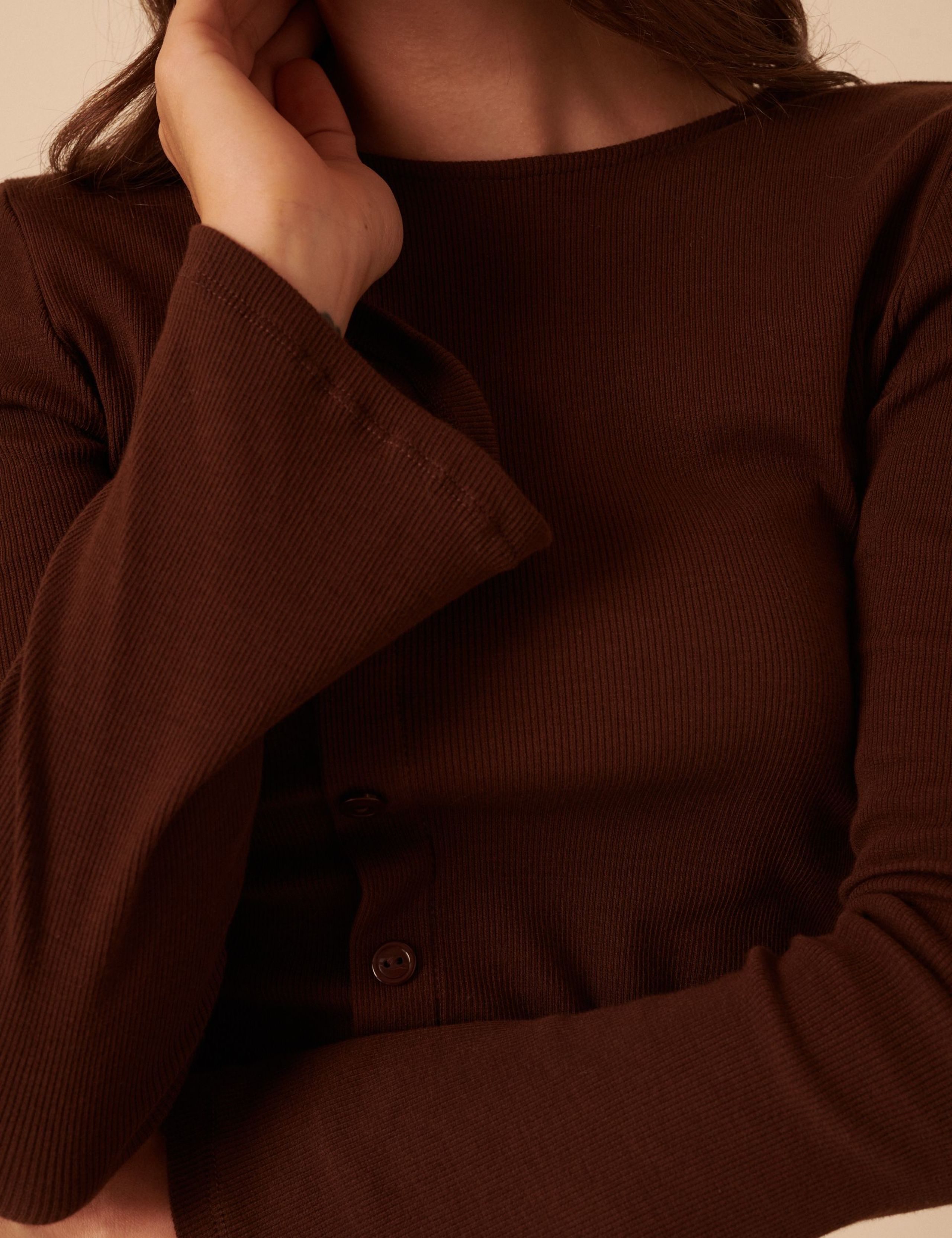 Cotton Rich Button Through Top 5 of 5