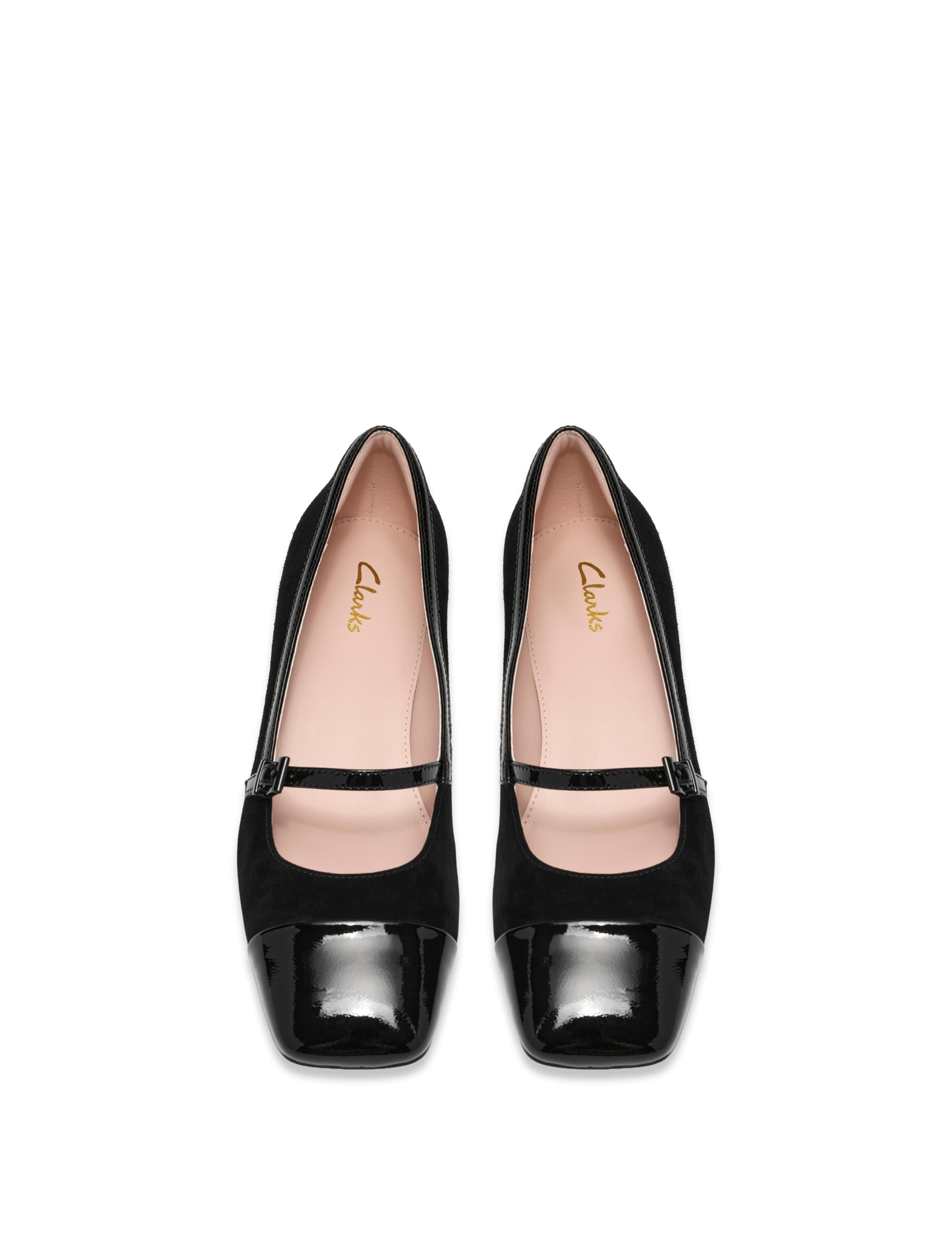 Leather Square Toe Mary Jane Shoes 3 of 6