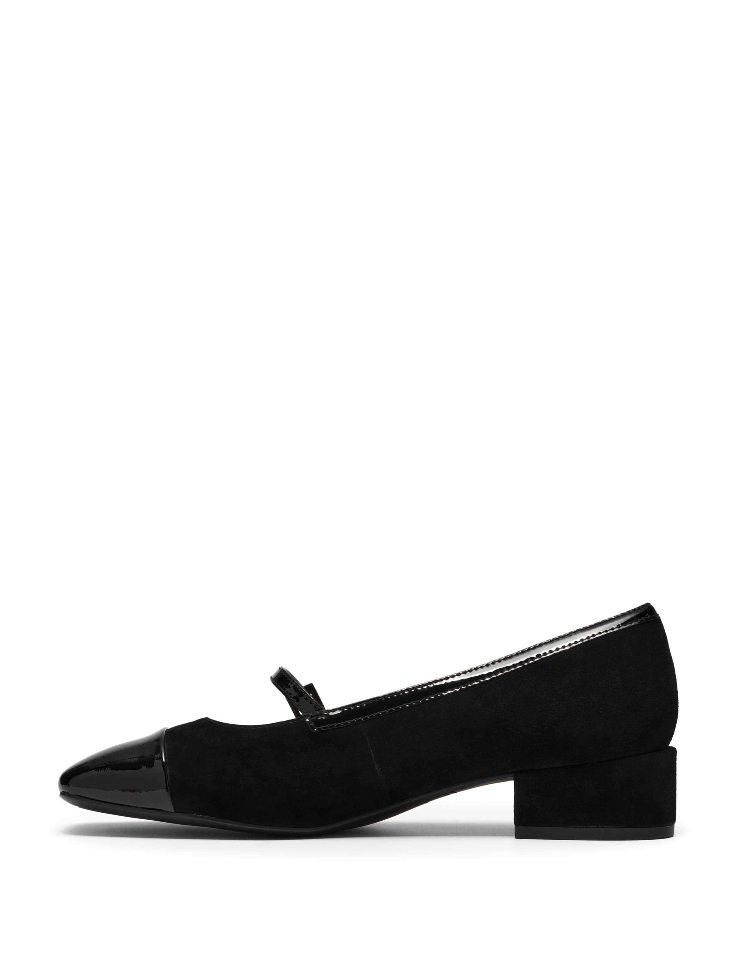 Leather Square Toe Mary Jane Shoes 4 of 6