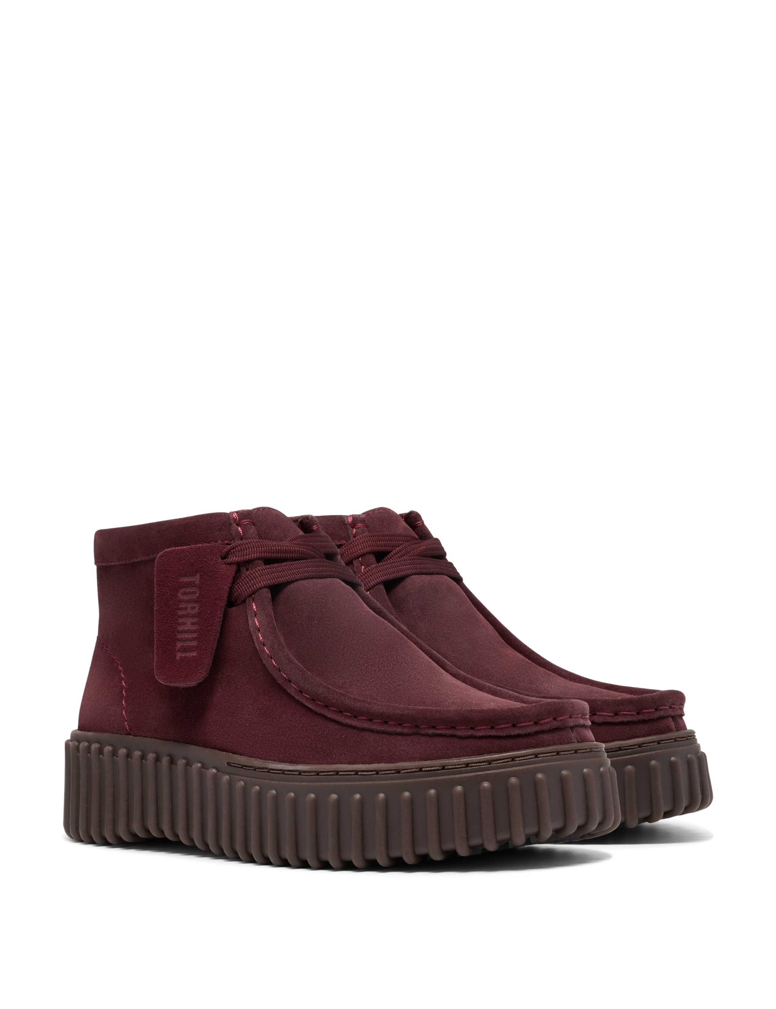 Leather Lace Up Ankle Boots 3 of 8