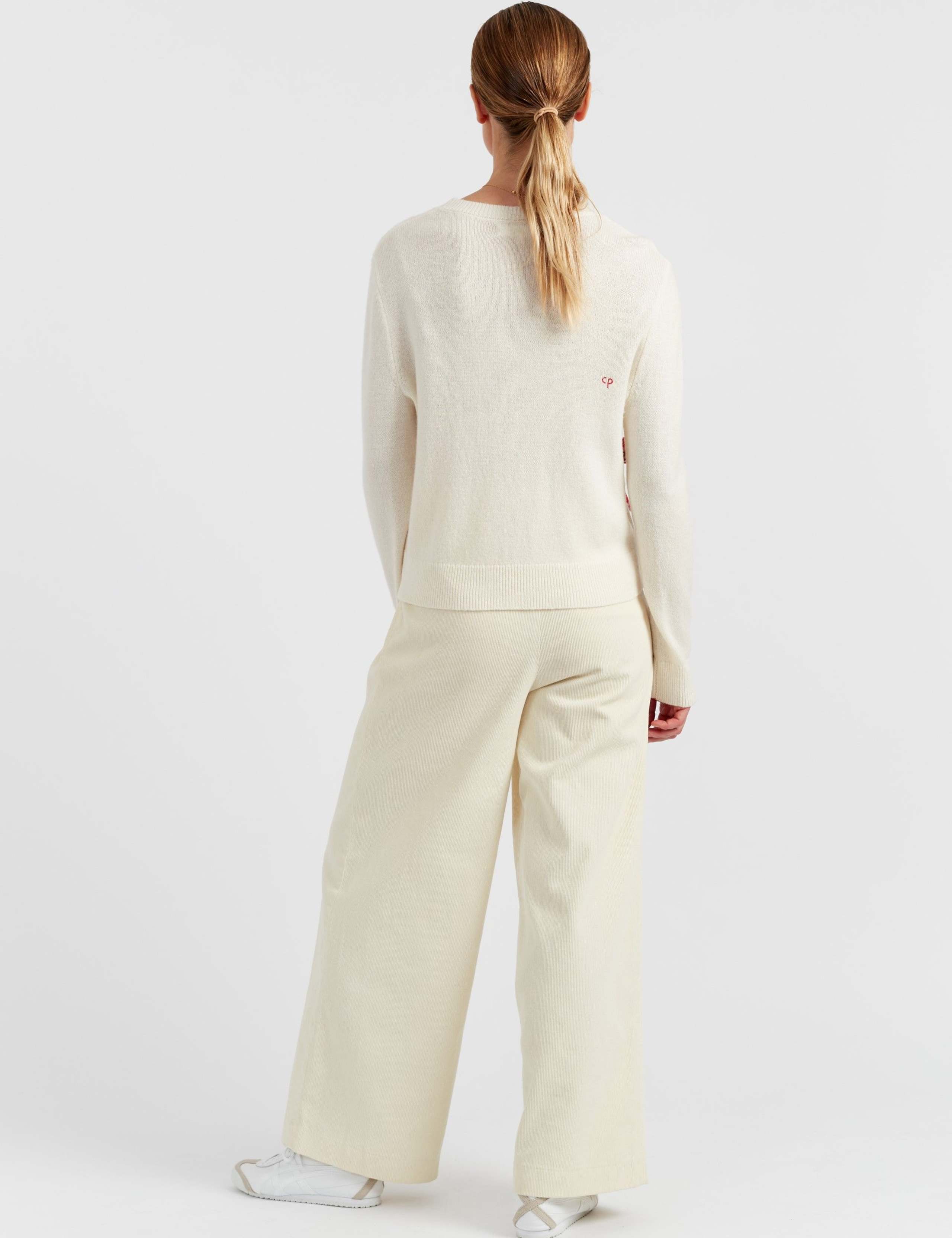 Wool Rich Bow Pocket Jumper with Cashmere 3 of 4