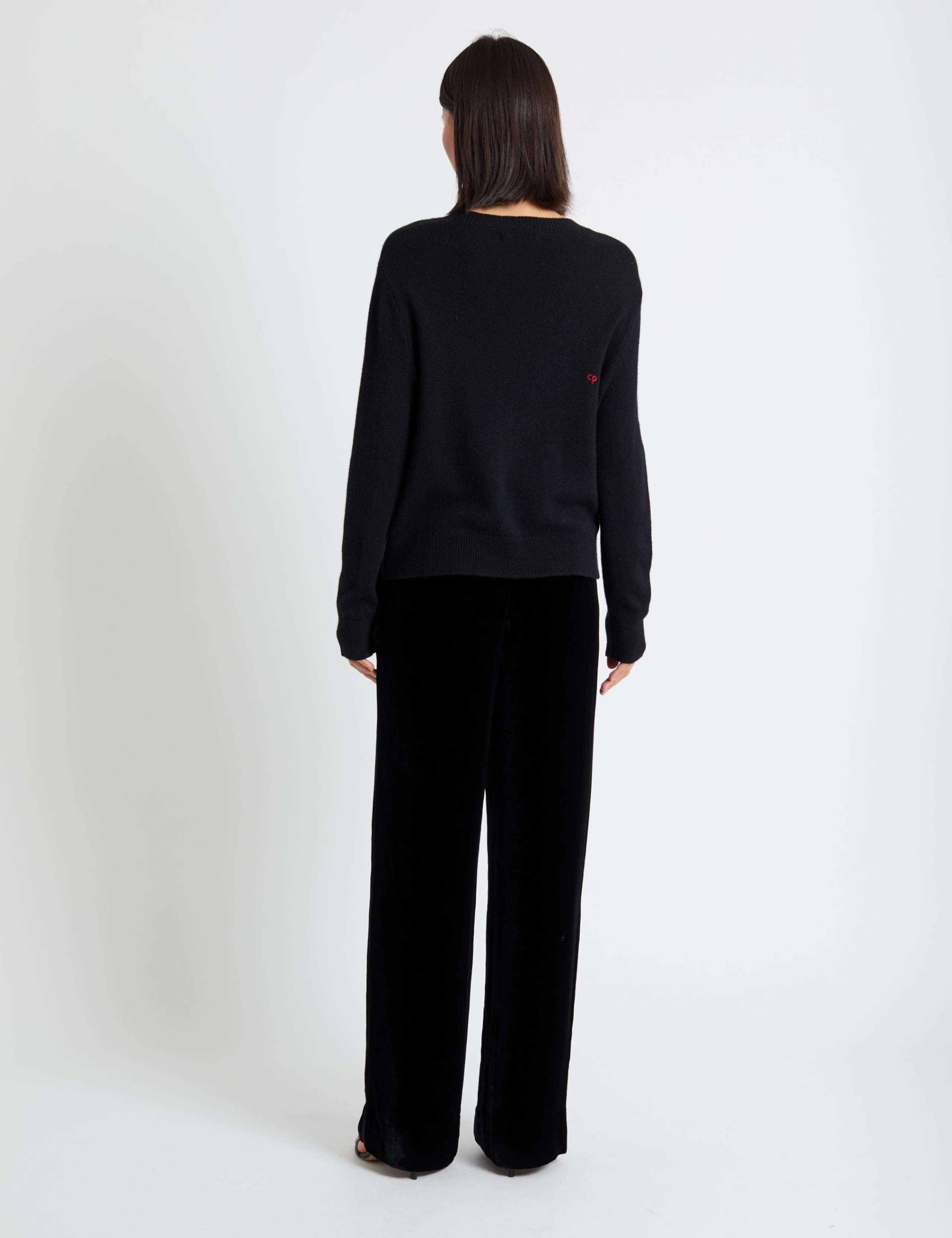 Wool Rich Bow Pocket Jumper with Cashmere 3 of 4