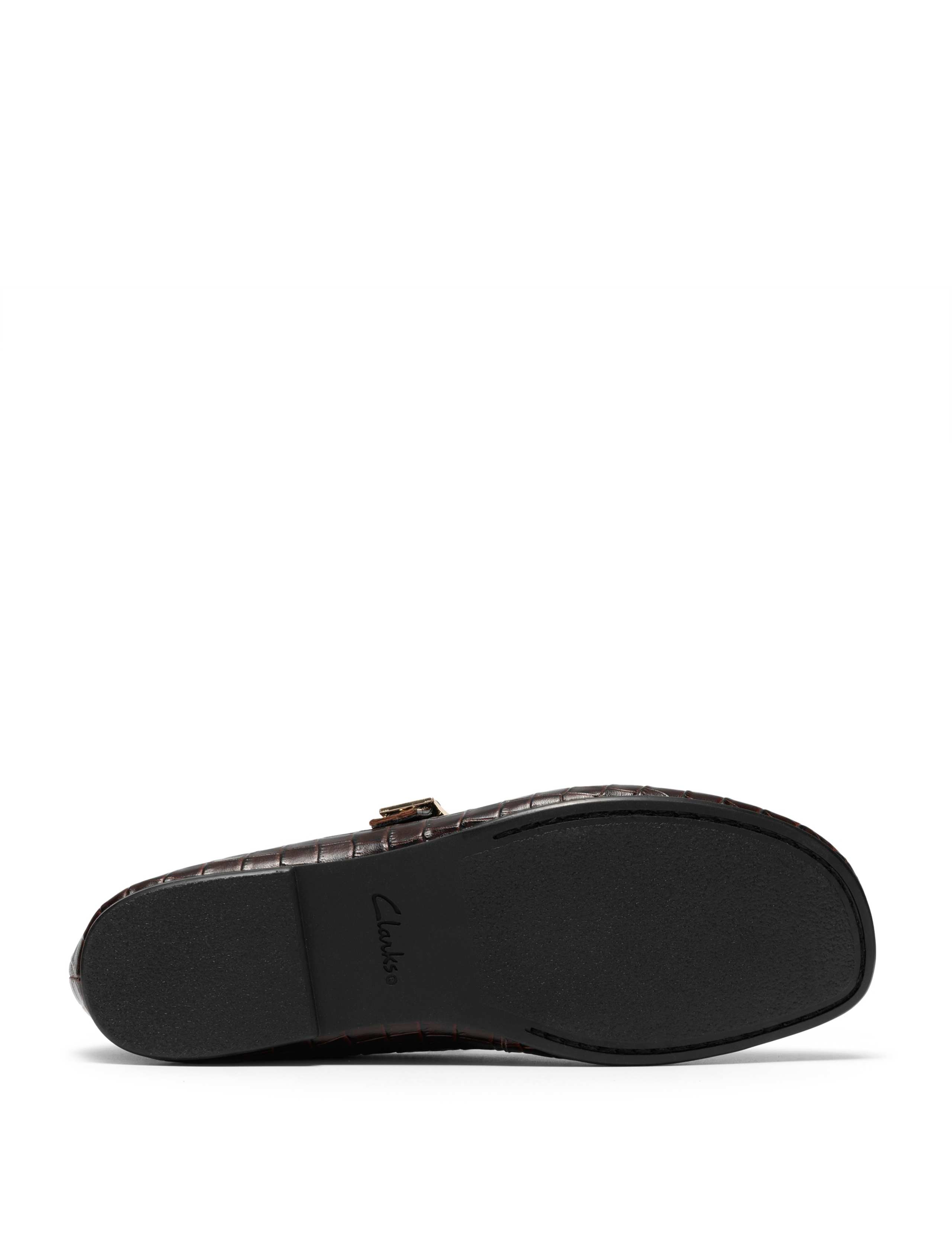 Livia Jane Leather Croc Mary Jane Ballet Pumps 6 of 6