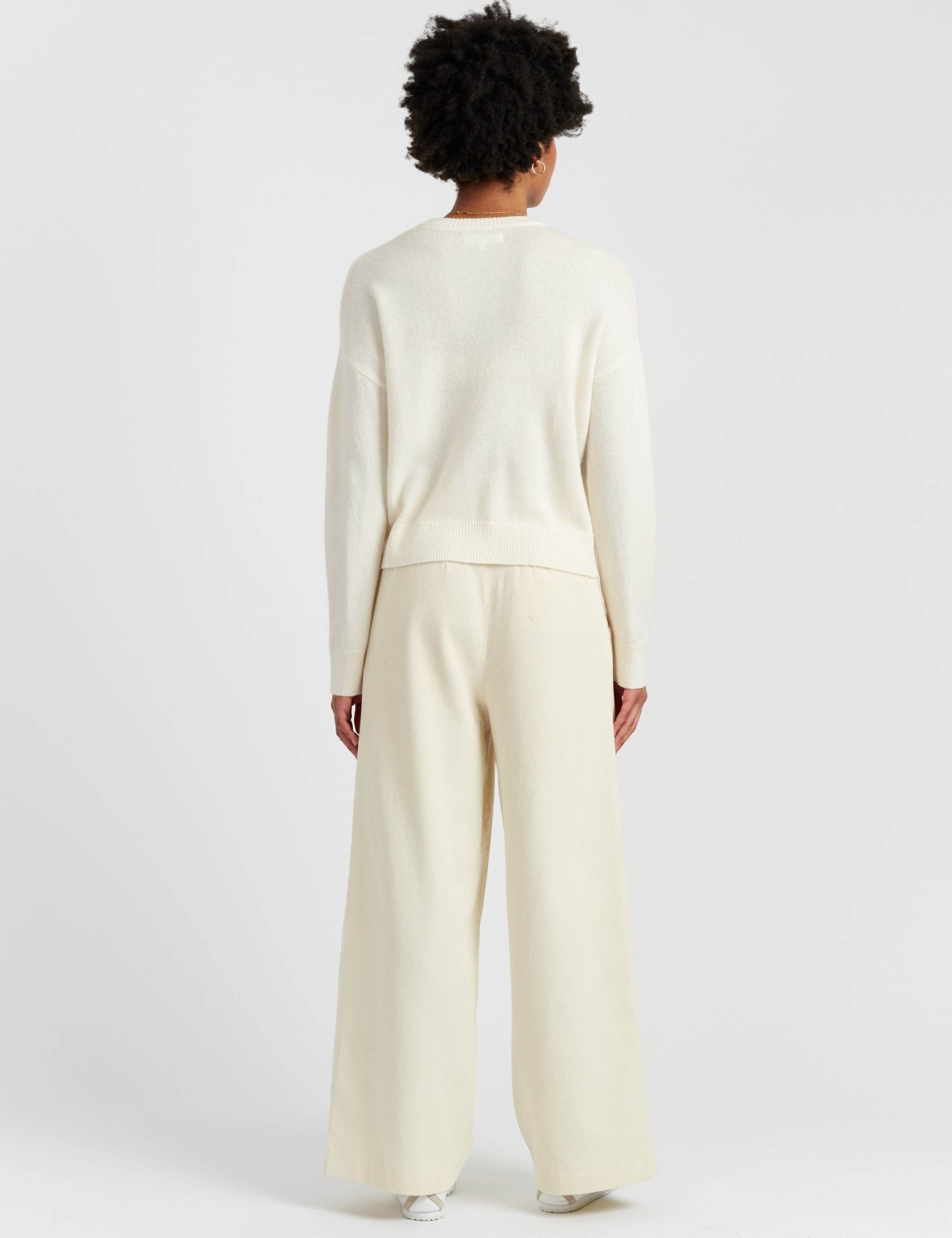 Wool Rich Bow Detail Cardigan with Cashmere 3 of 4