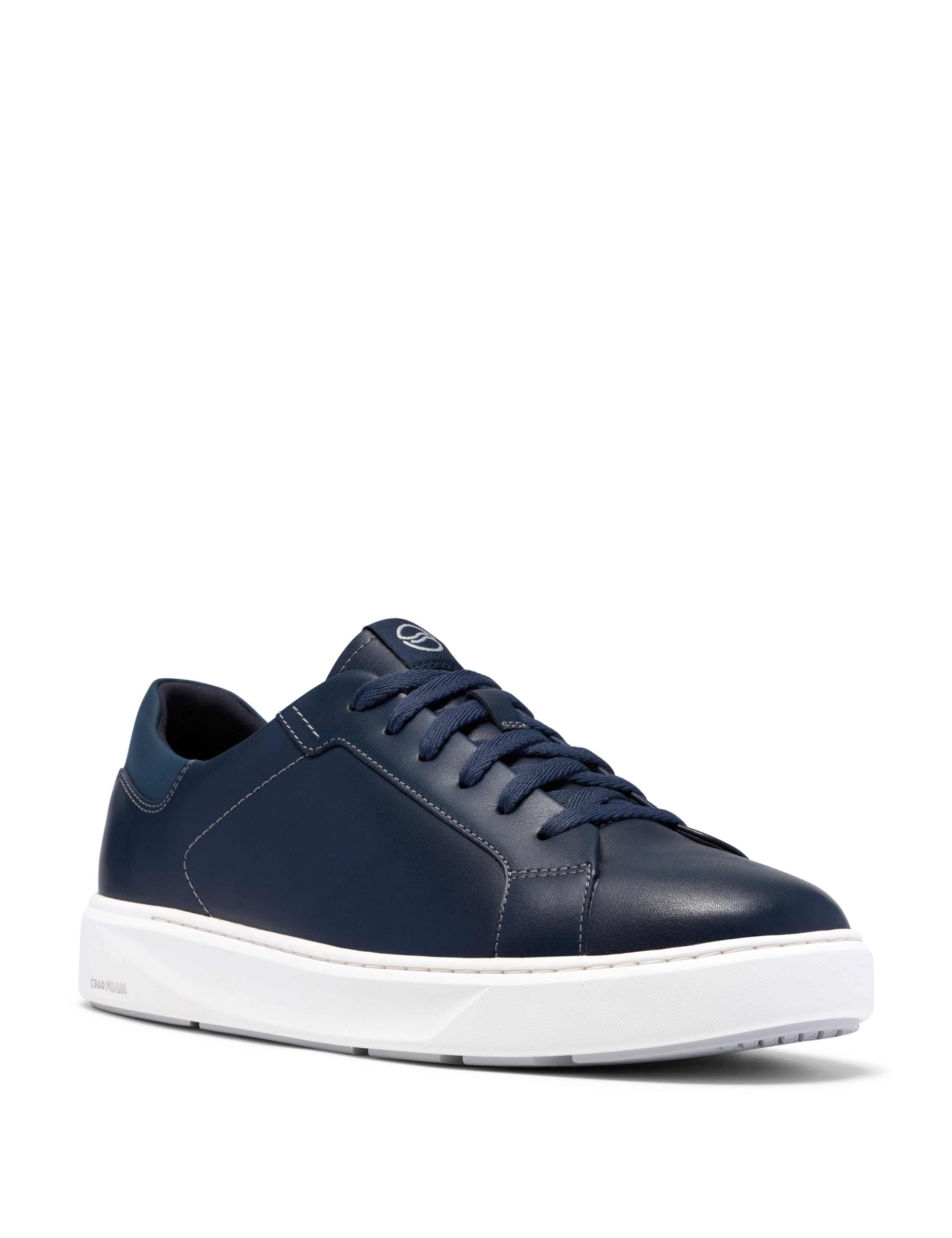 Leather Lace Up Trainers 3 of 6
