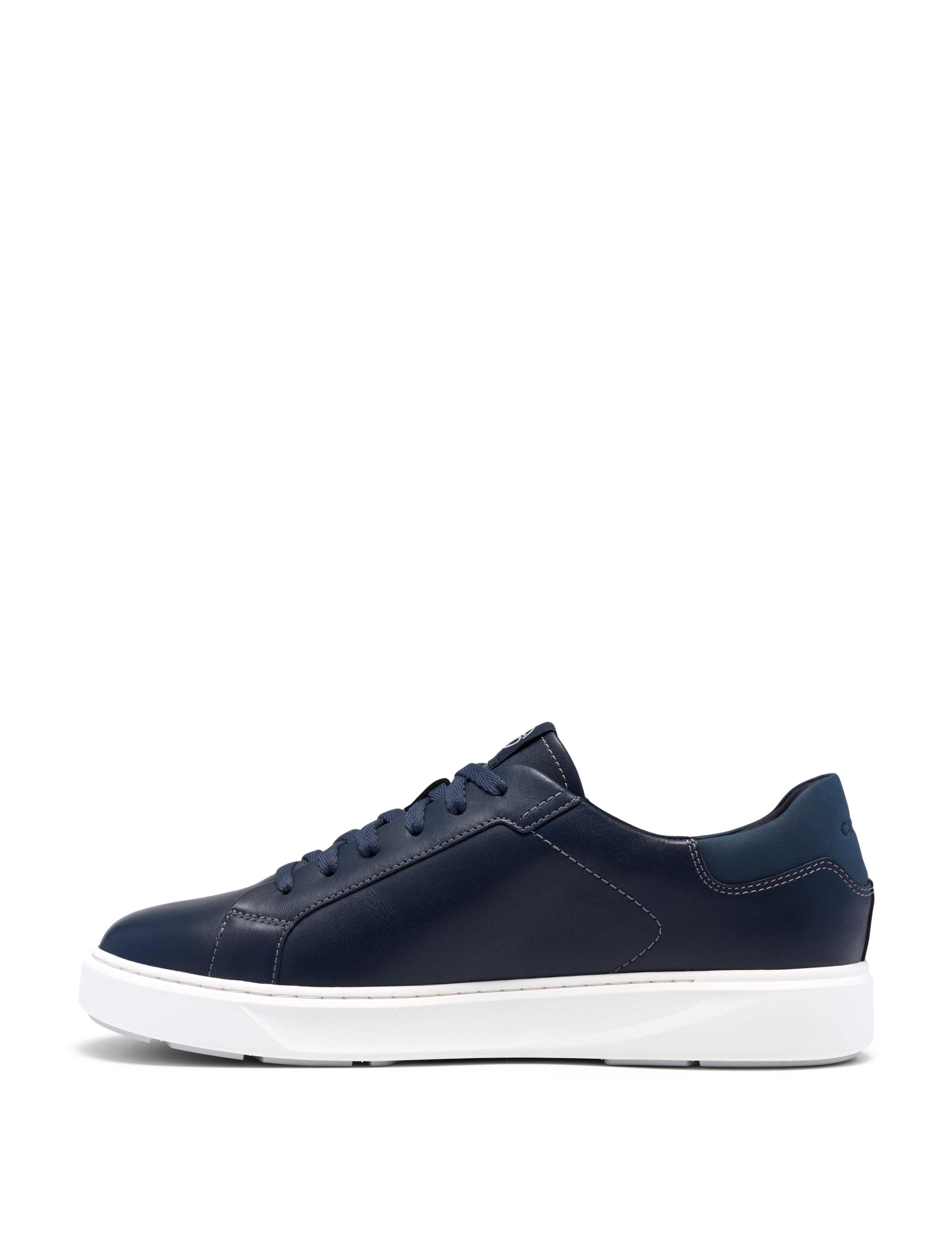 Leather Lace Up Trainers 4 of 6