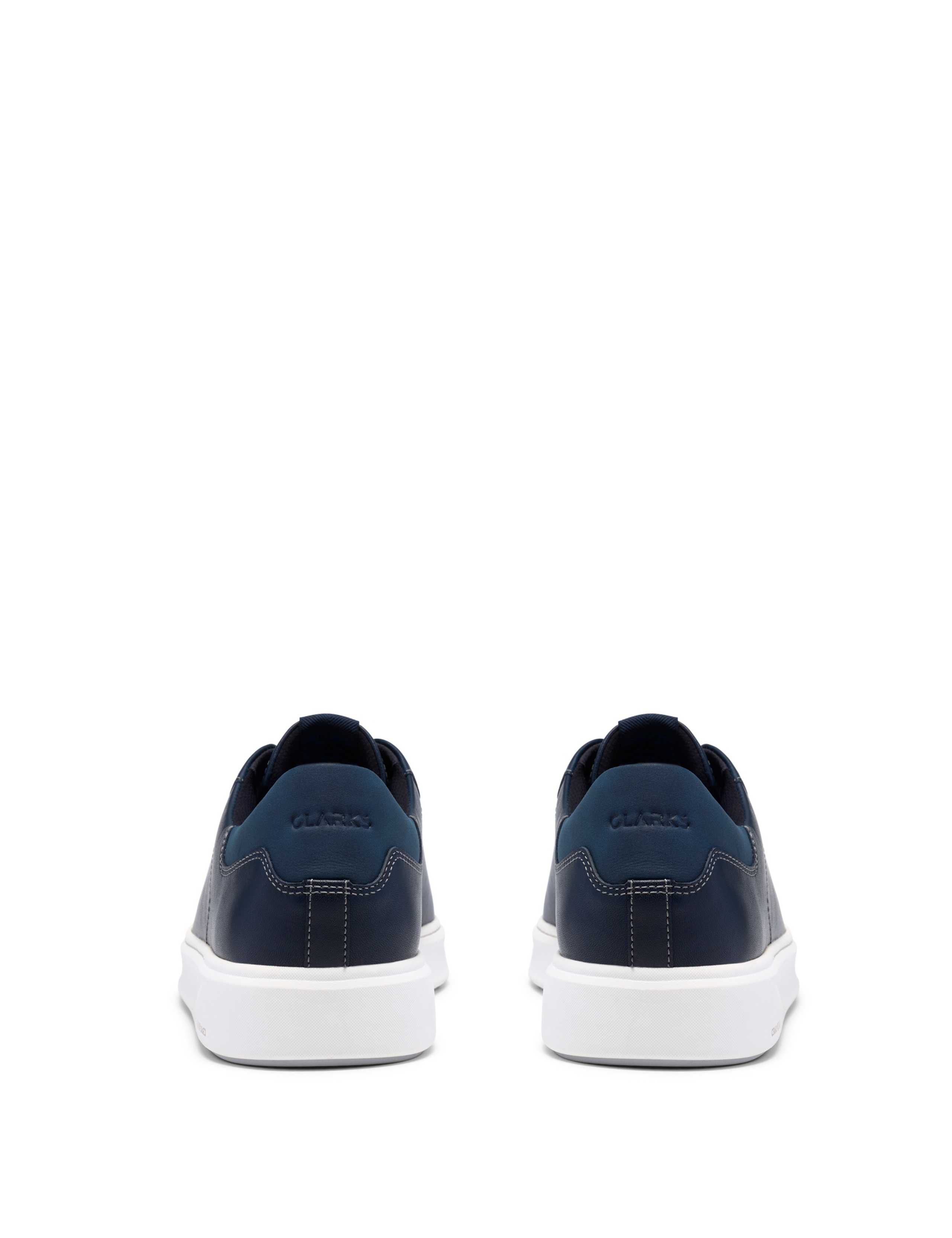 Leather Lace Up Trainers 5 of 6