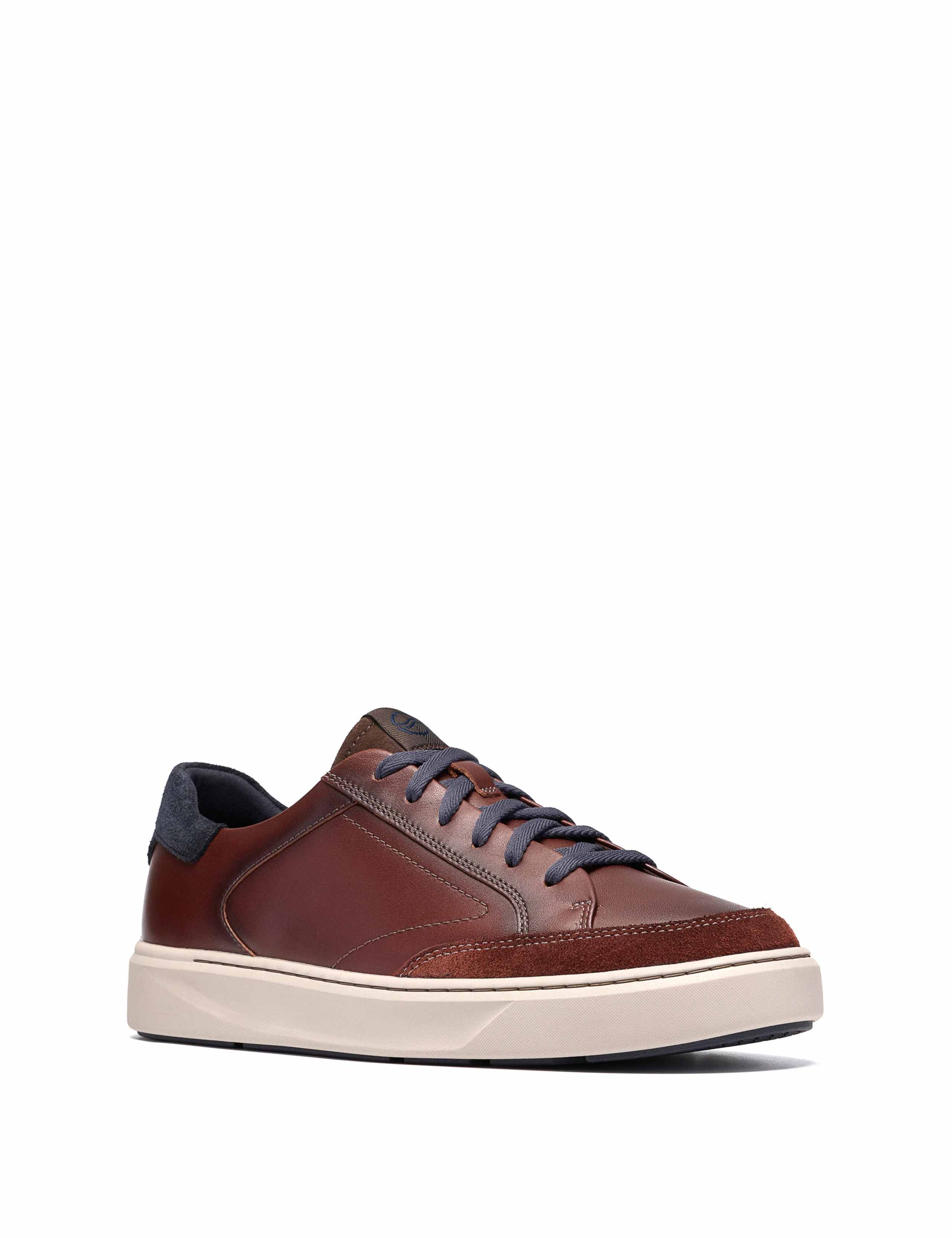 Leather Lace Up Trainers 3 of 6