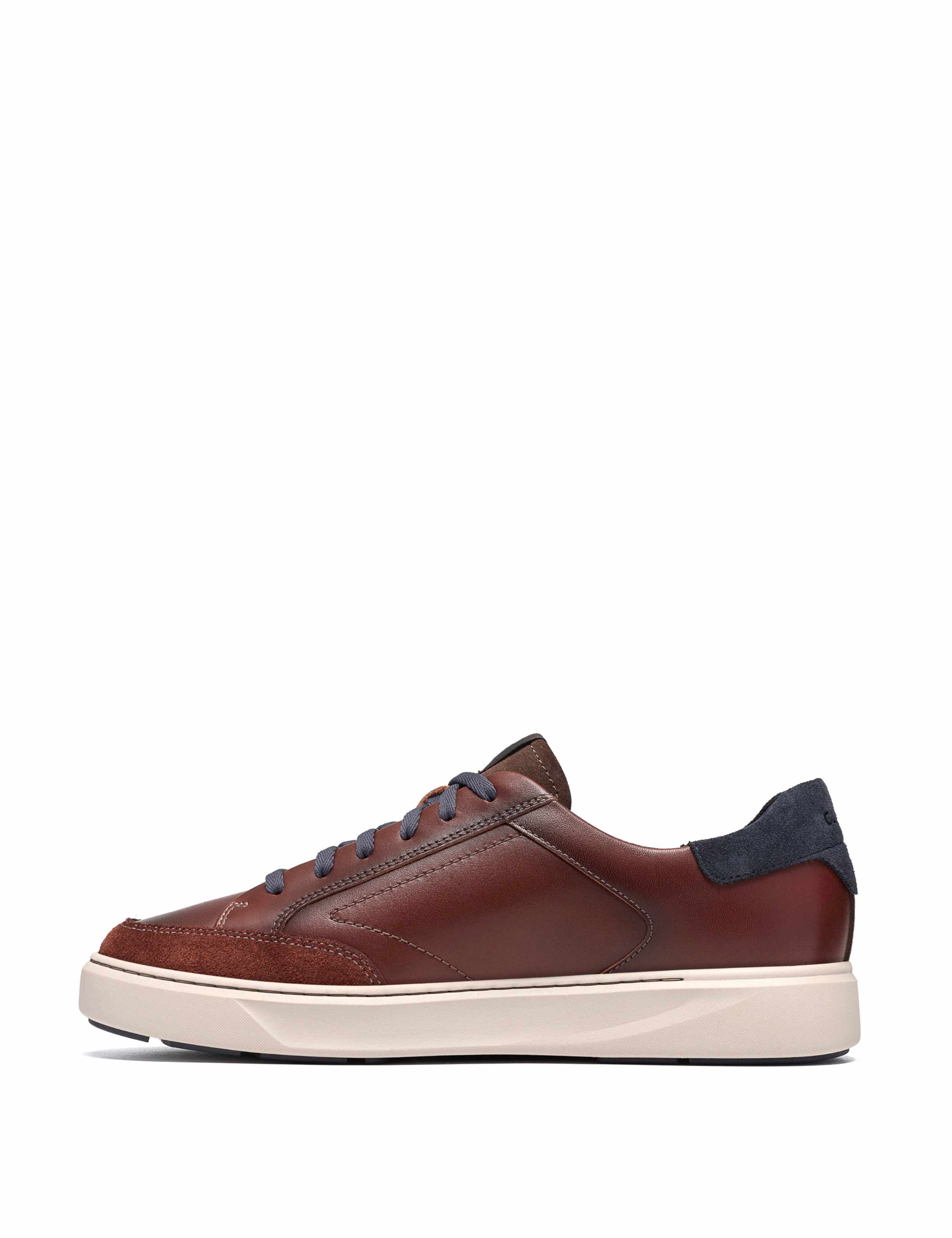 Leather Lace Up Trainers 4 of 6