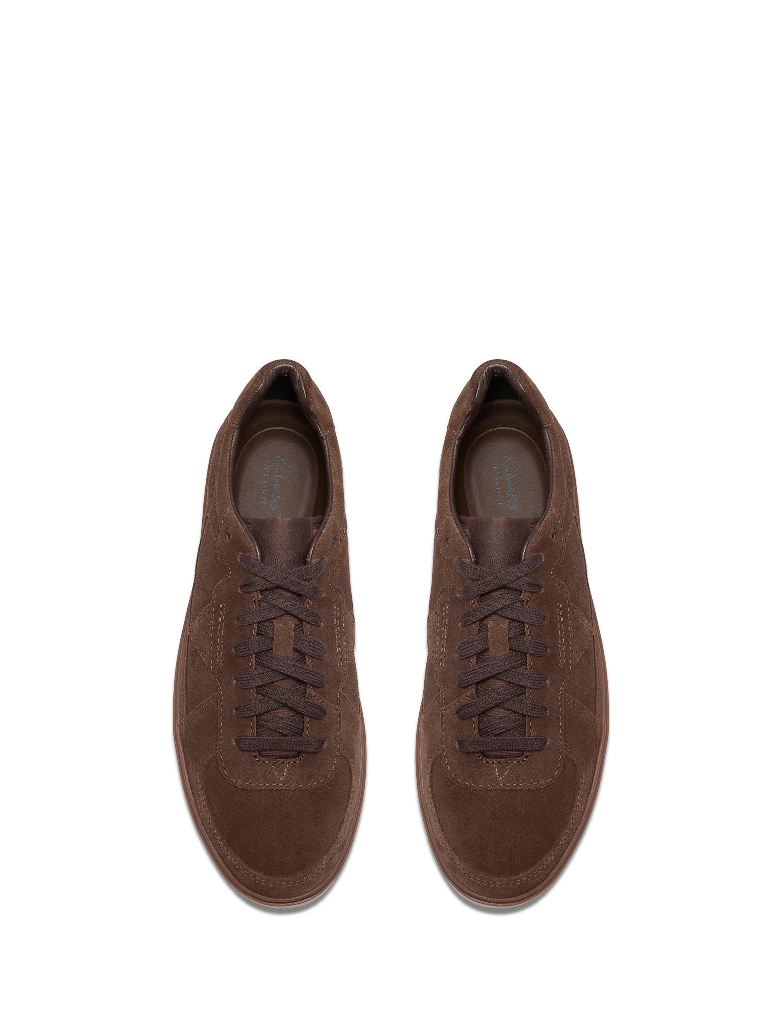 Suede Lace Up Trainers 2 of 6