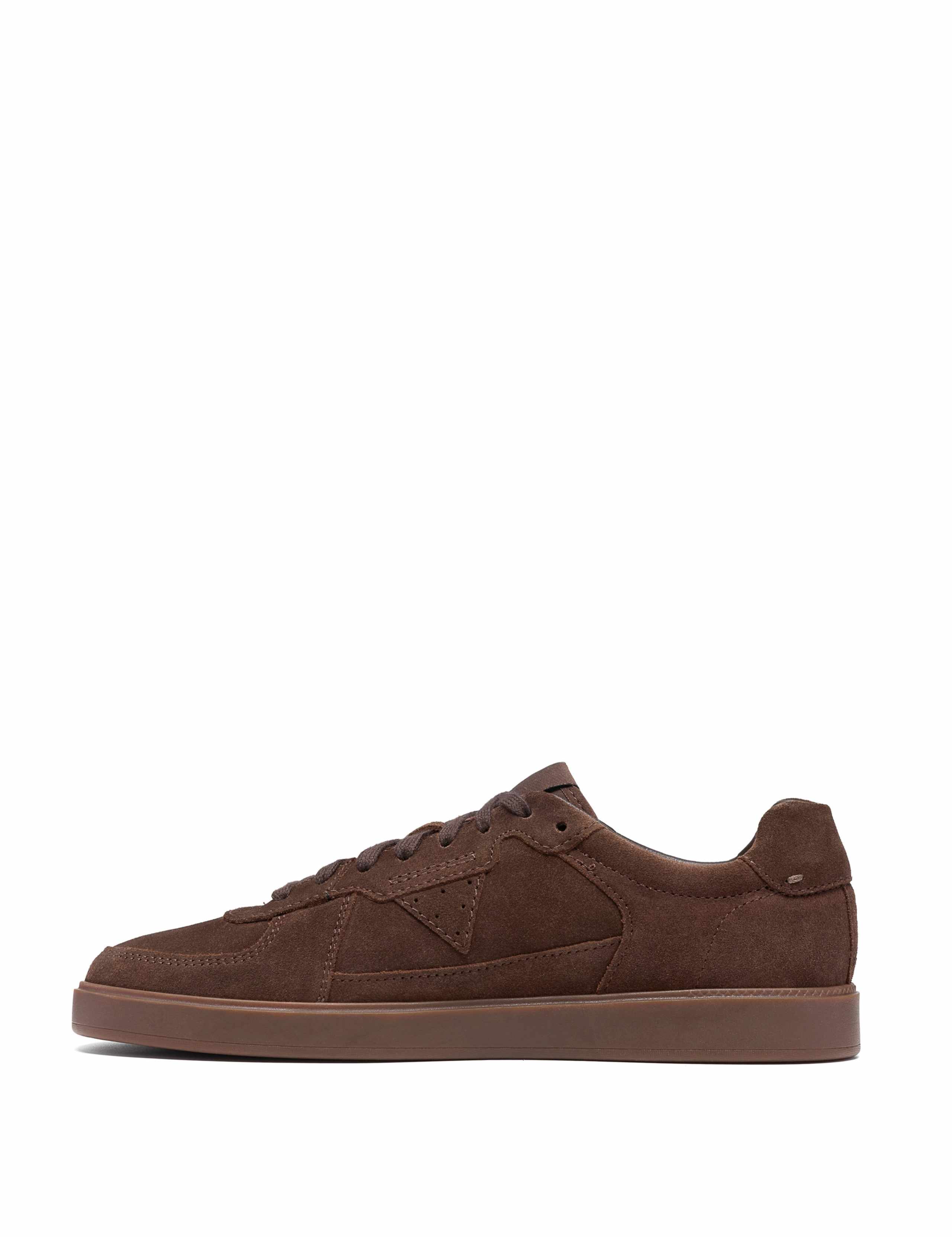 Suede Lace Up Trainers 4 of 6