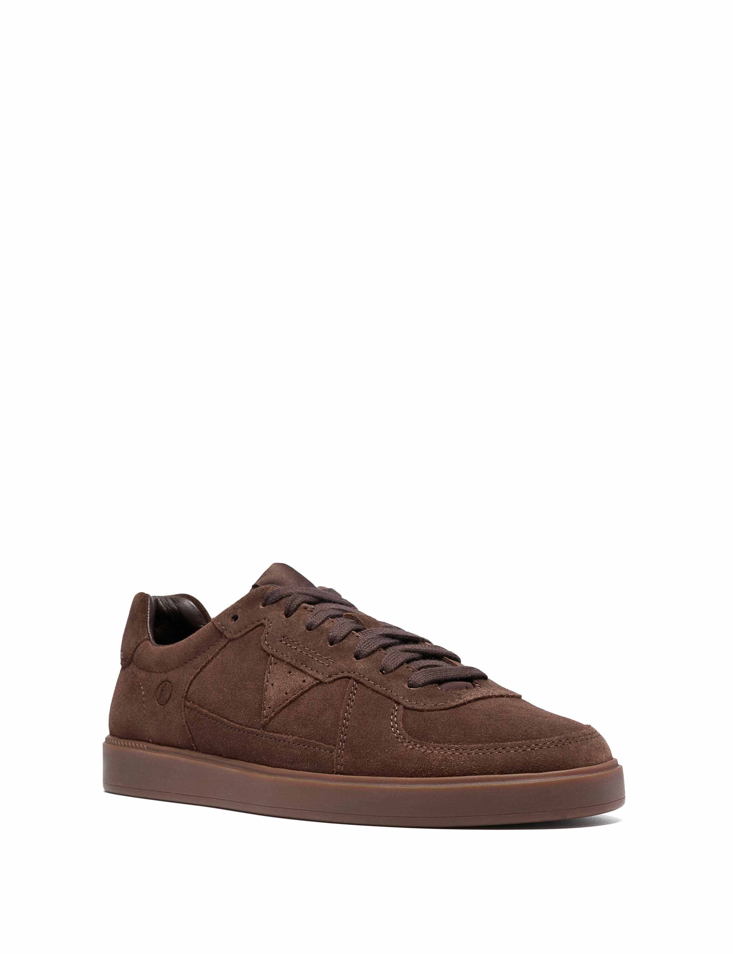 Suede Lace Up Trainers 6 of 6